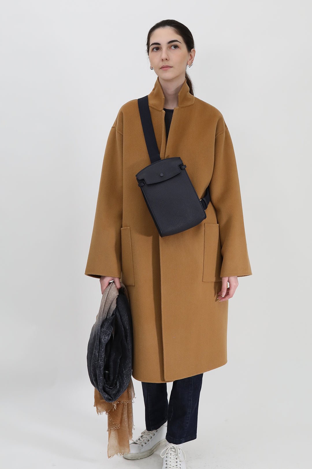 CARLIE COAT IN WOOL CASHMERE DOUBLE FACE - Jarbo