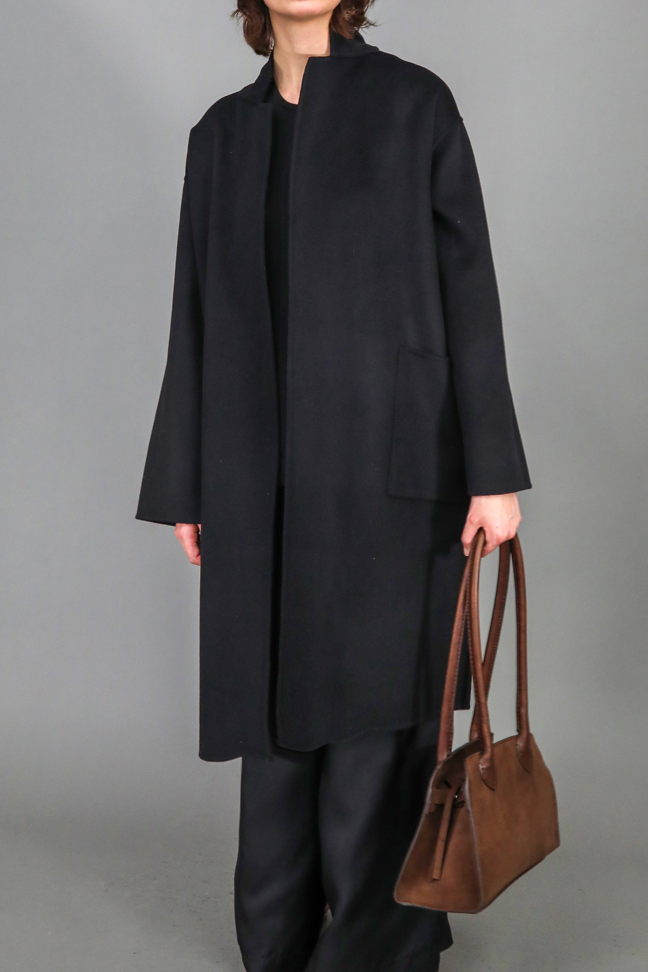 CARLIE COAT IN WOOL CASHMERE DOUBLE FACE - Jarbo