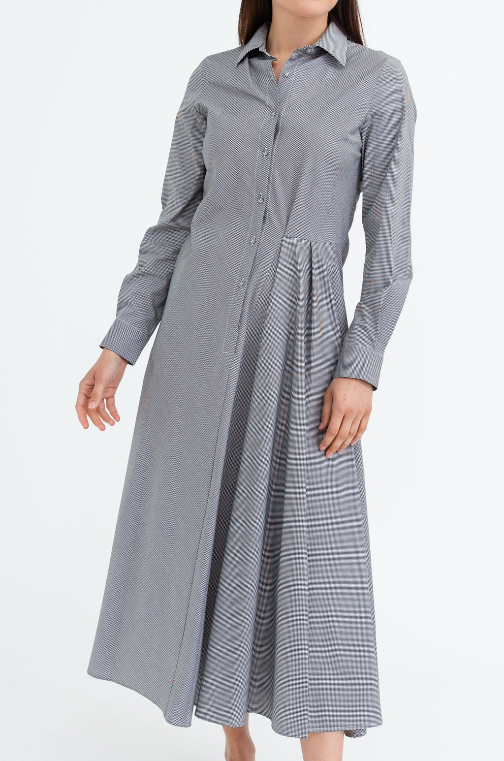 cece dress PETAL SLEEVE MOCK NECK DRESS Pink