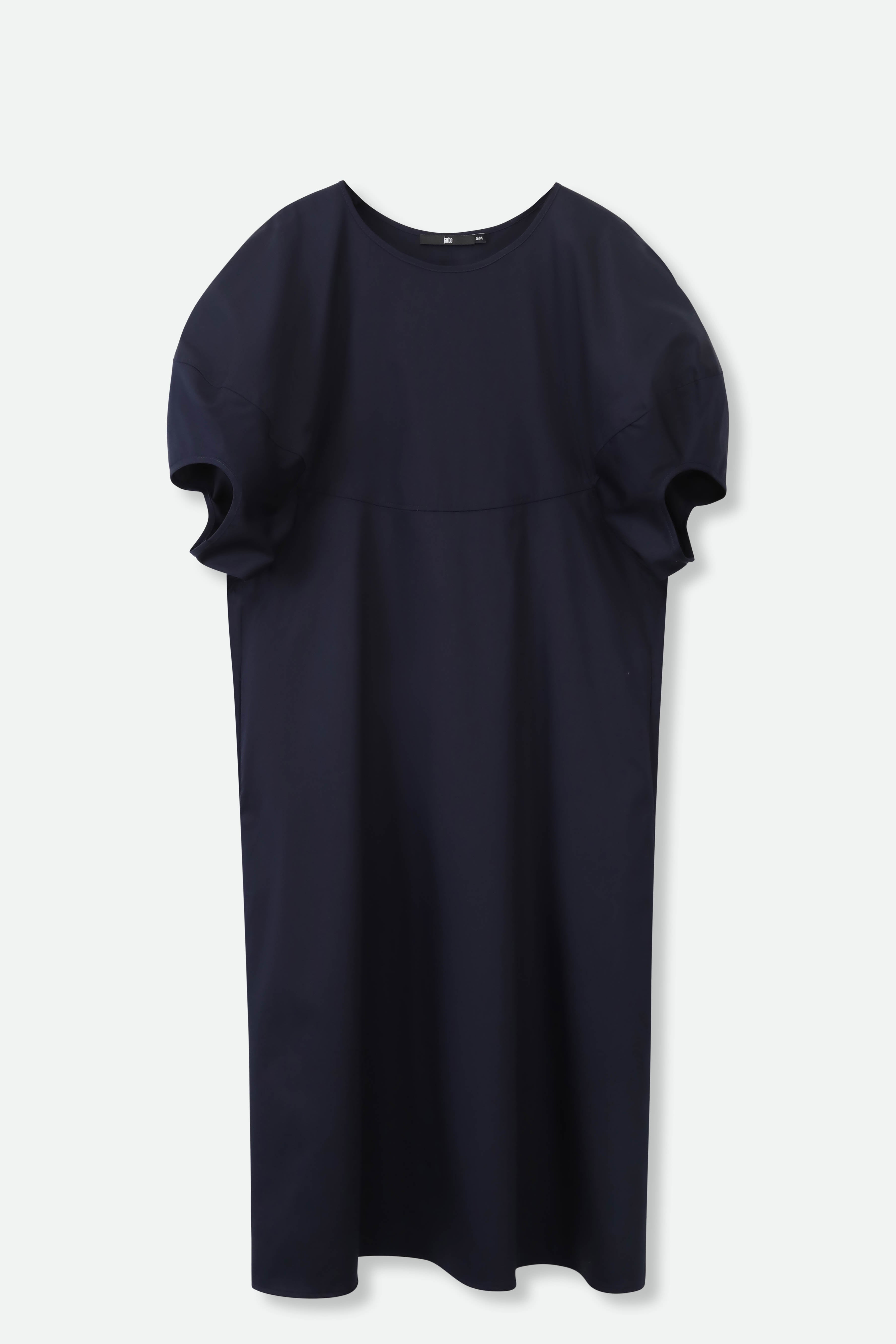 CERCHI SHORT SLEEVE DRESS IN ITALIAN COTTON - Jarbo