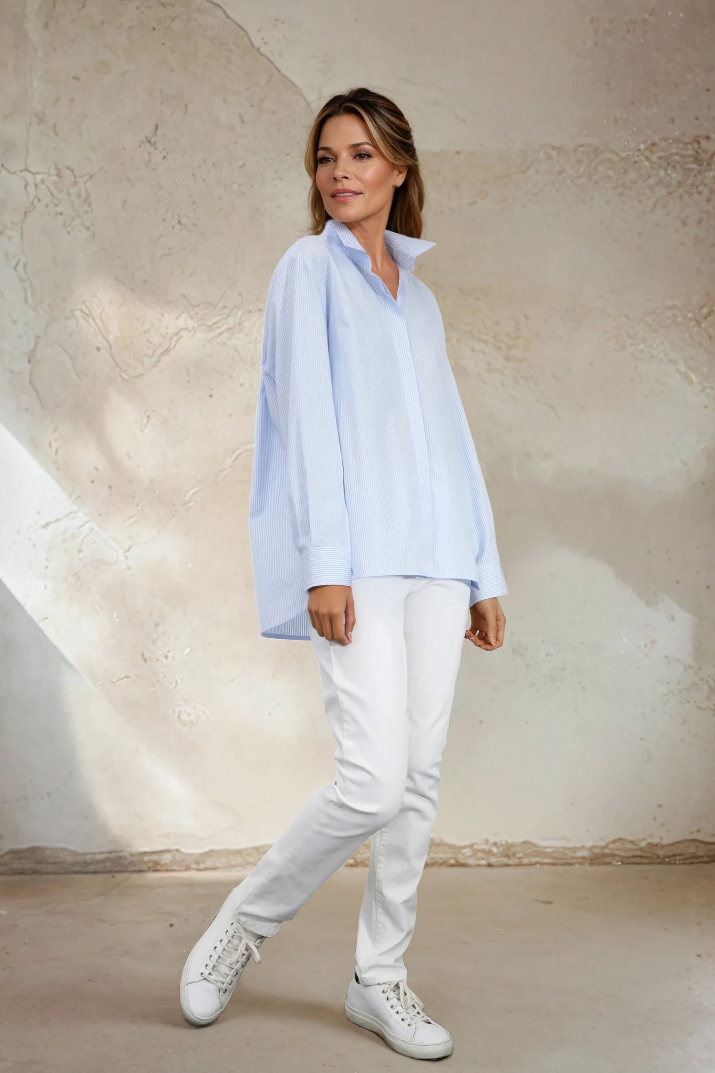 CHELSEA SHIRT IN ITALIAN COTTON POPLIN - Jarbo