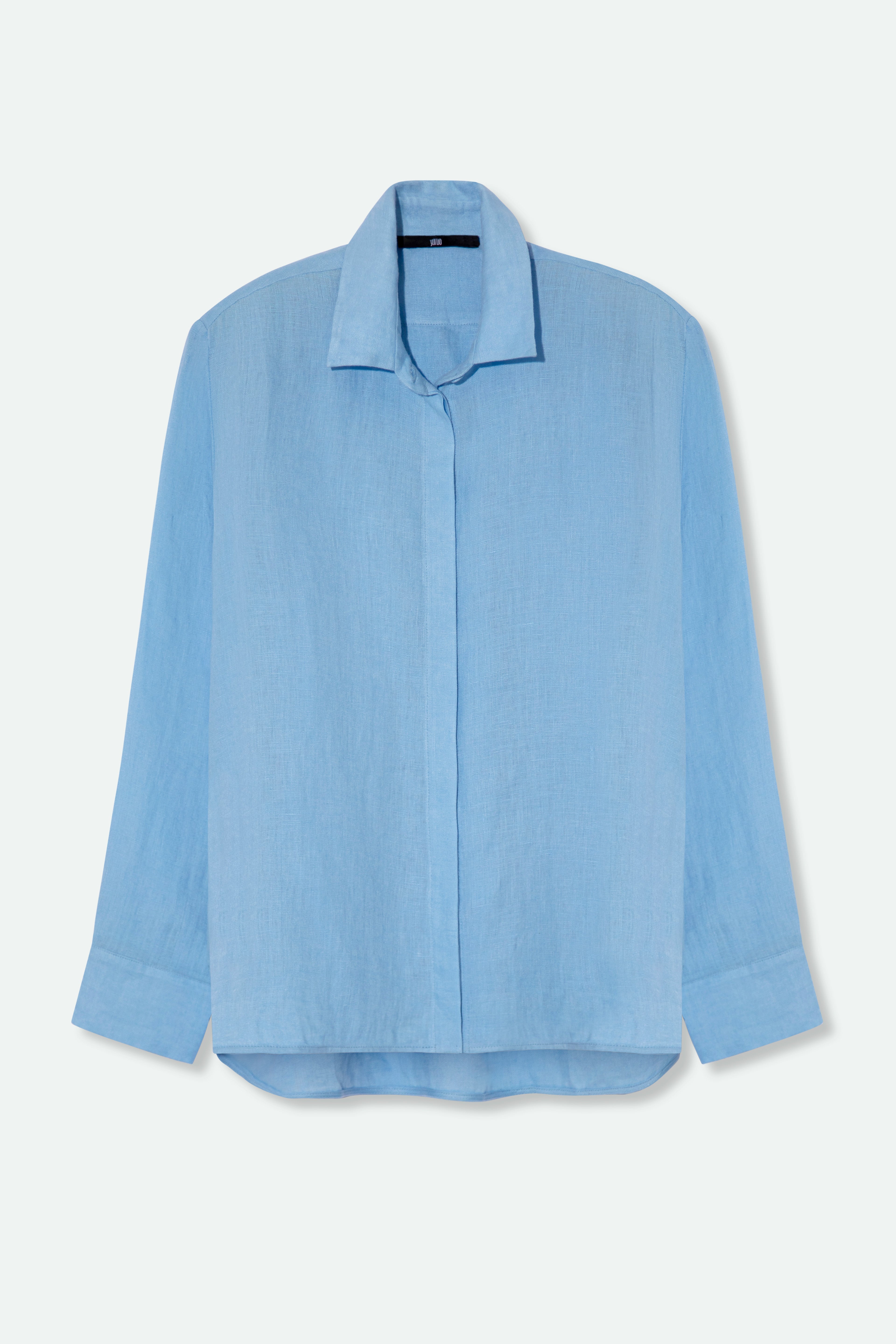 CHELSEA SHIRT IN ITALIAN LINEN - Jarbo