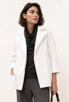 CITY JACKET IN ITALIAN FINE STRETCH COTTON