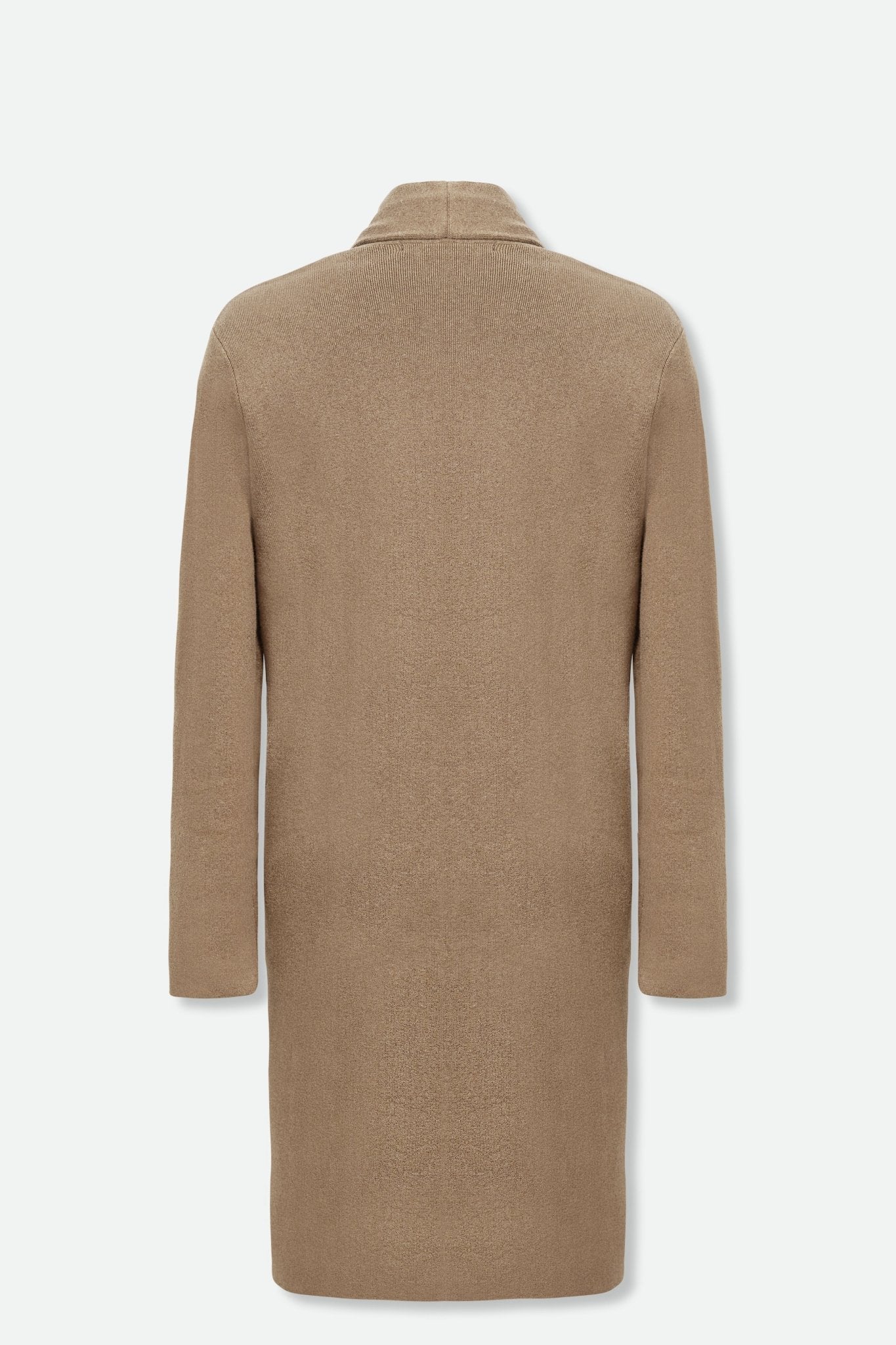 CORNELIA DUSTER IN DOUBLE KNIT HEATHERED PIMA COTTON - Jarbo