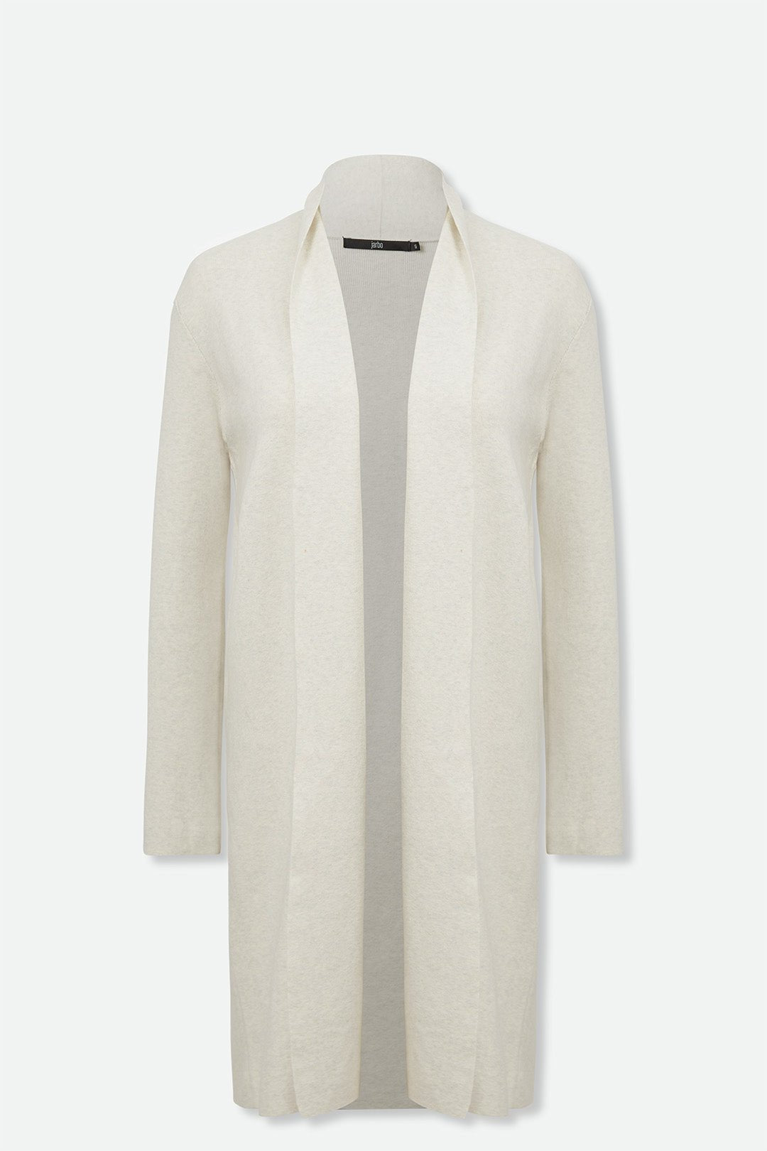 CORNELIA DUSTER IN DOUBLE KNIT HEATHERED PIMA COTTON - Jarbo