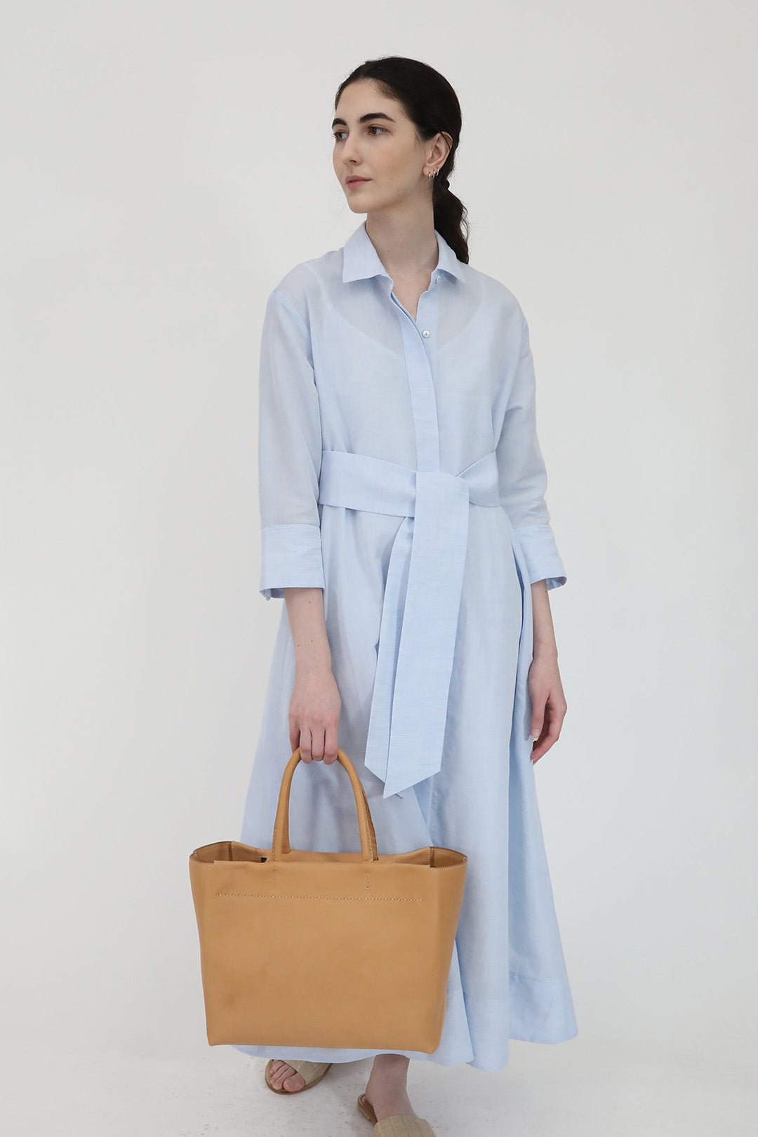 DANNI DRESS IN ITALIAN LINEN - Jarbo