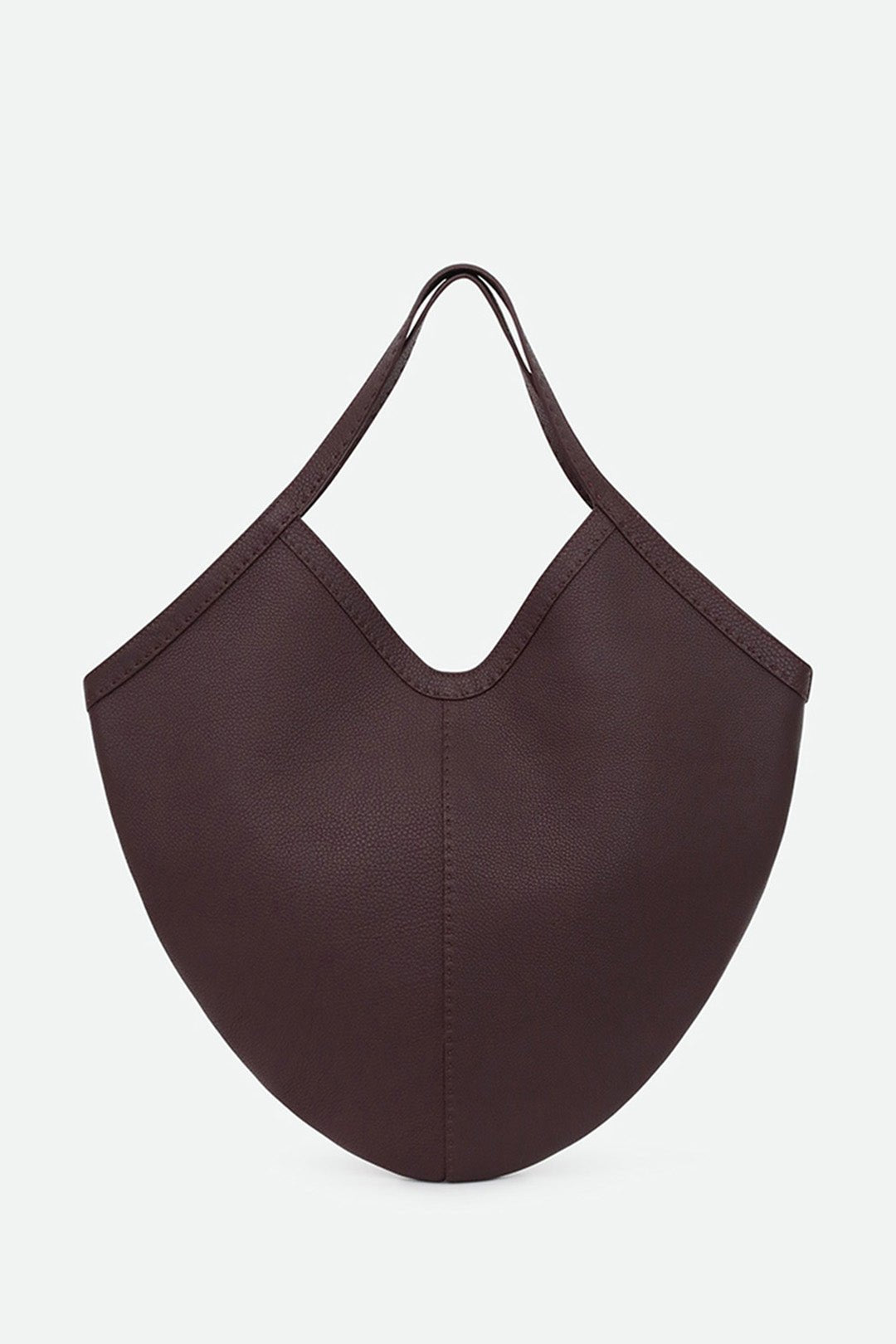 DANTE HOBO BAG IN BORDEAUX CALFSKIN - Jarbo