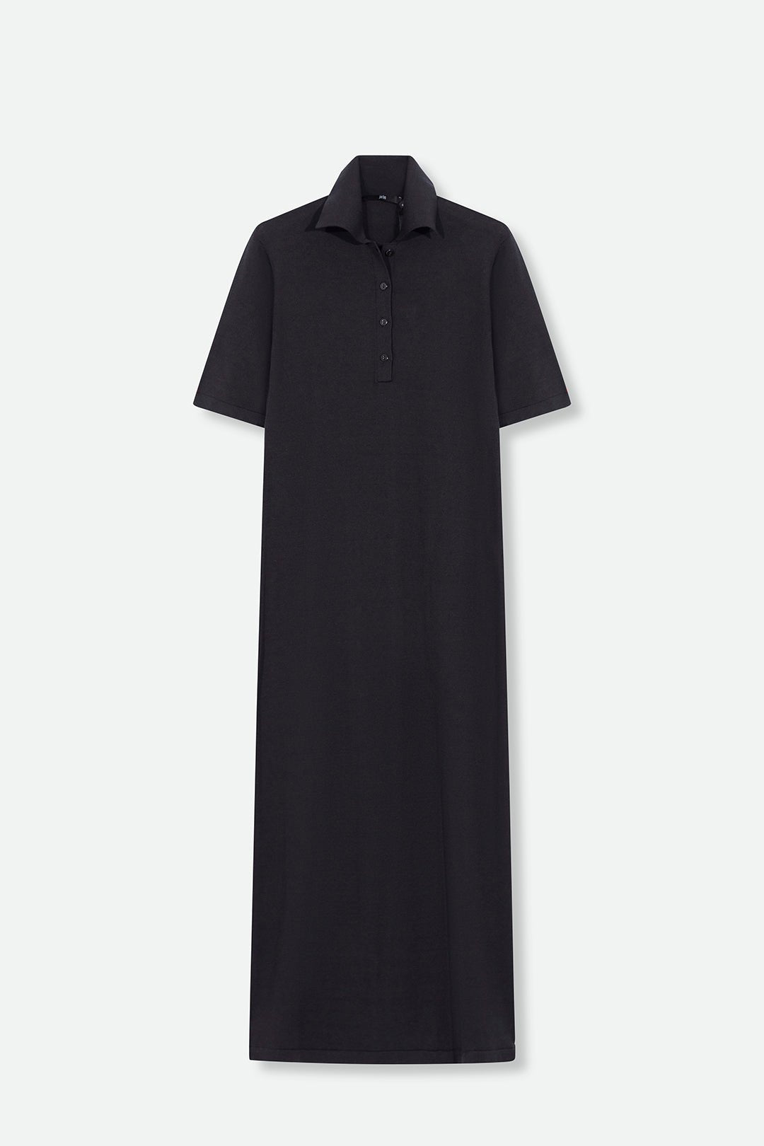 DYLAN POLO DRESS IN FINE GAUGE ITALIAN SILK COTTON - Jarbo