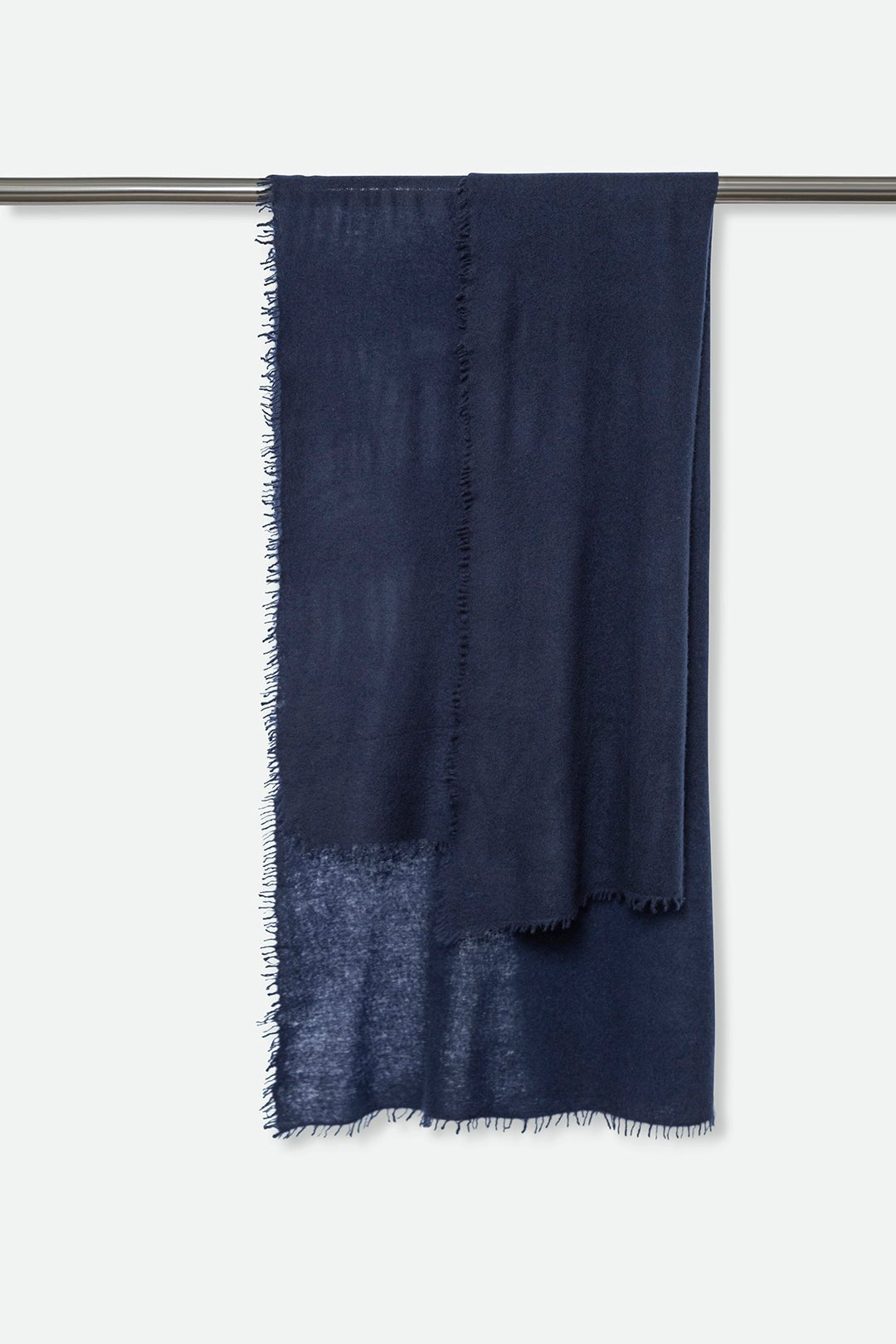 ÉLAN SCARF IN CASHMERE NAVY - Jarbo