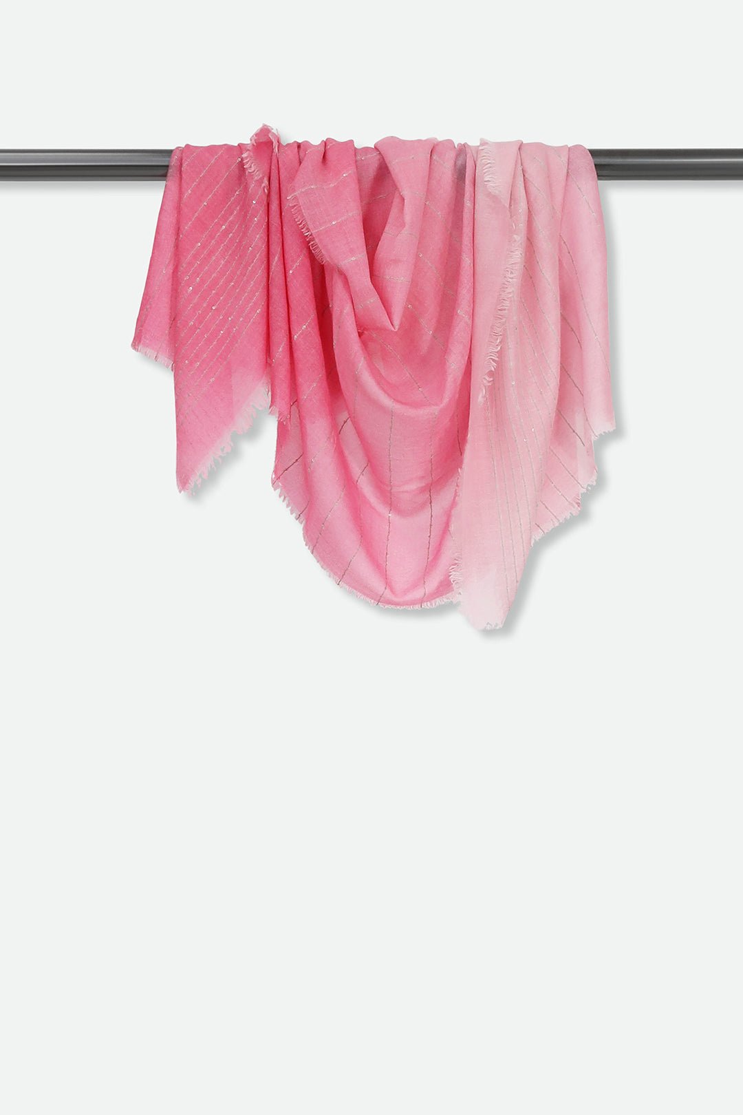 EMBELLISHED ROSE ITALIAN CASHMERE SCARF - Jarbo