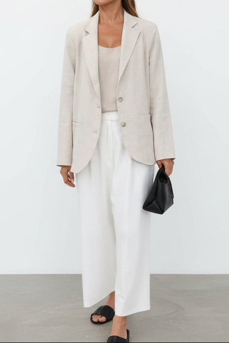 EVERETT EASY ITALIAN LINEN BLAZER - Jarbo
