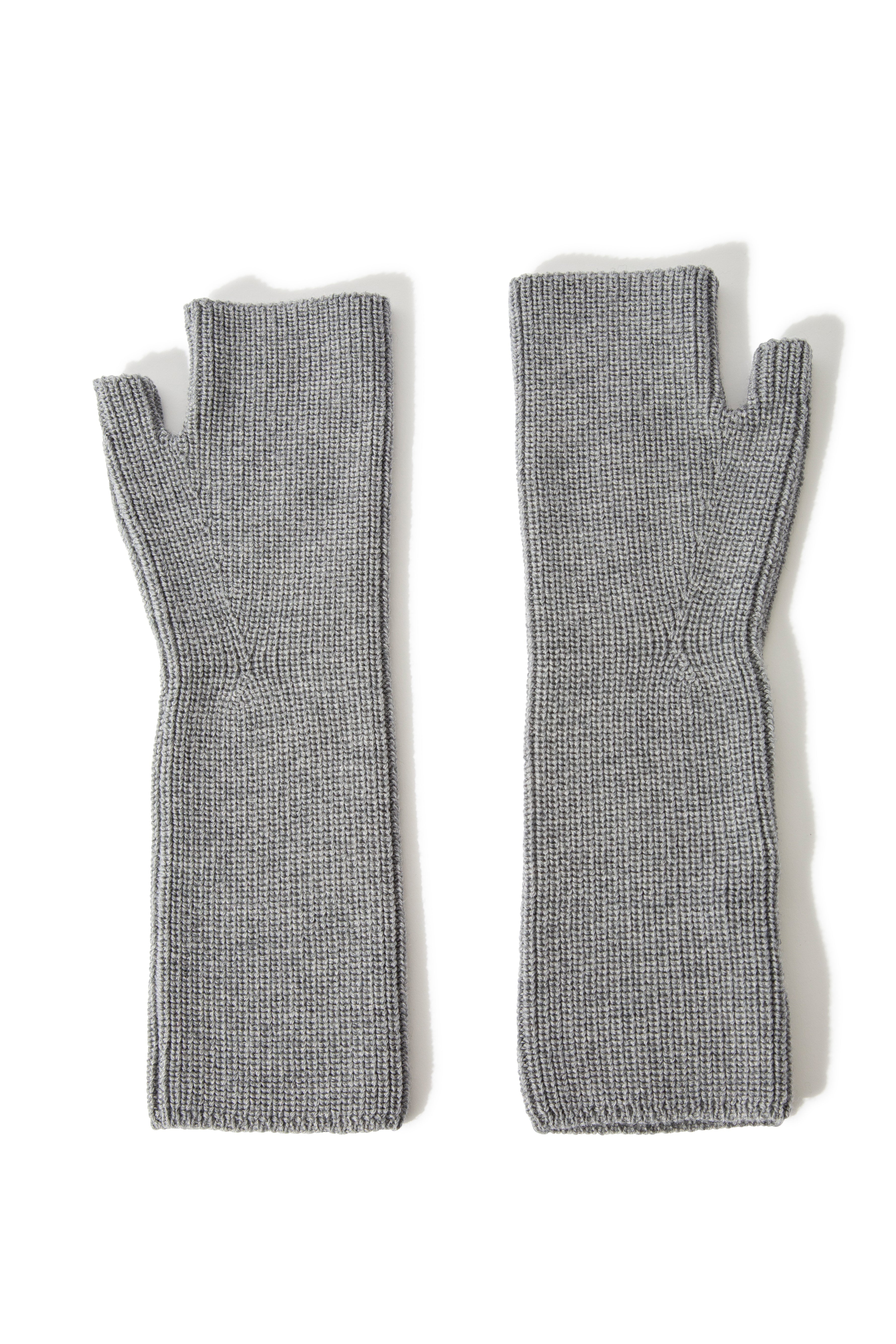 FINGERLESS GLOVES IN EXTRA FINE MERINO WOOL - Jarbo