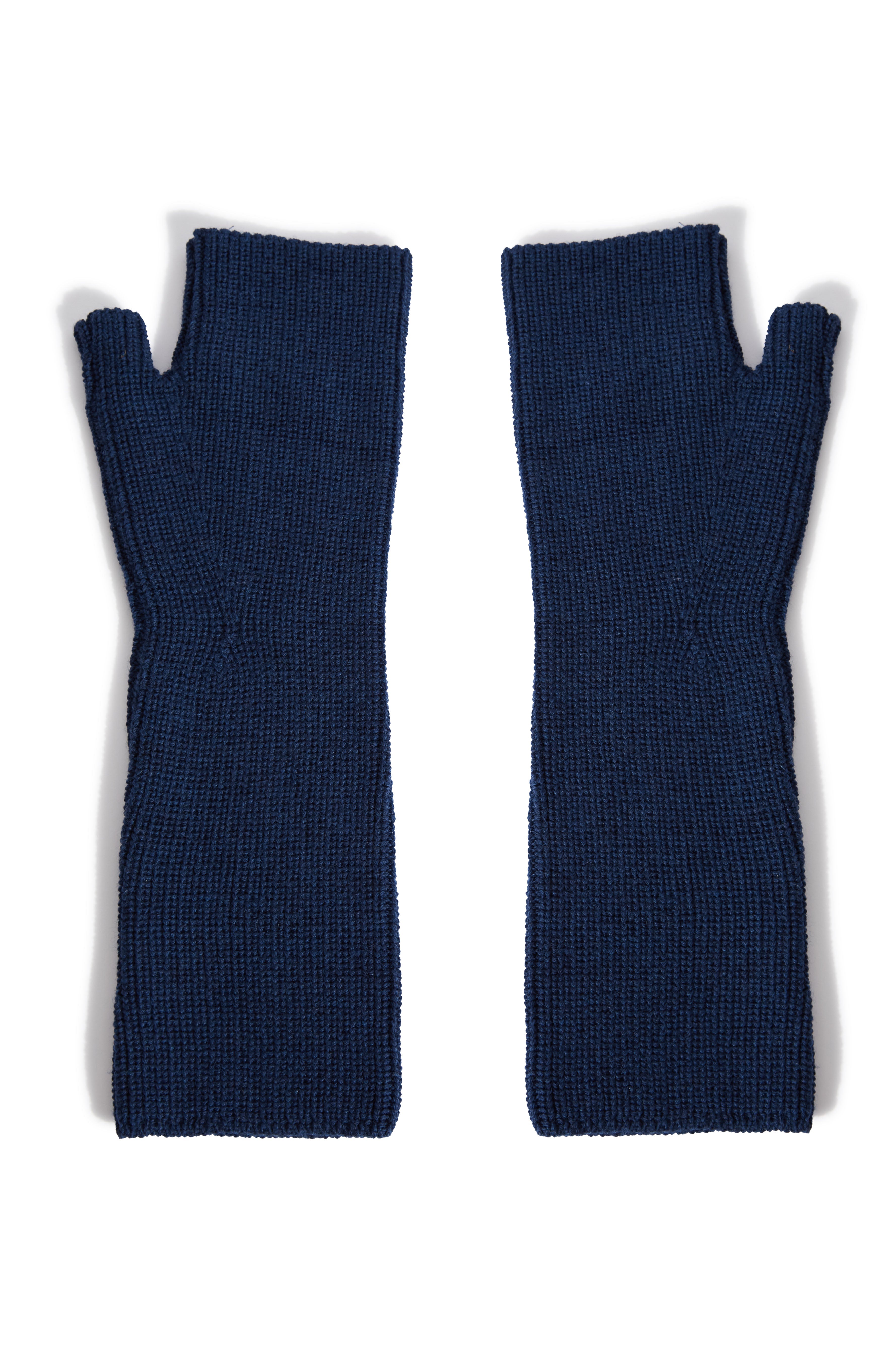 FINGERLESS GLOVES IN EXTRA FINE MERINO WOOL - Jarbo