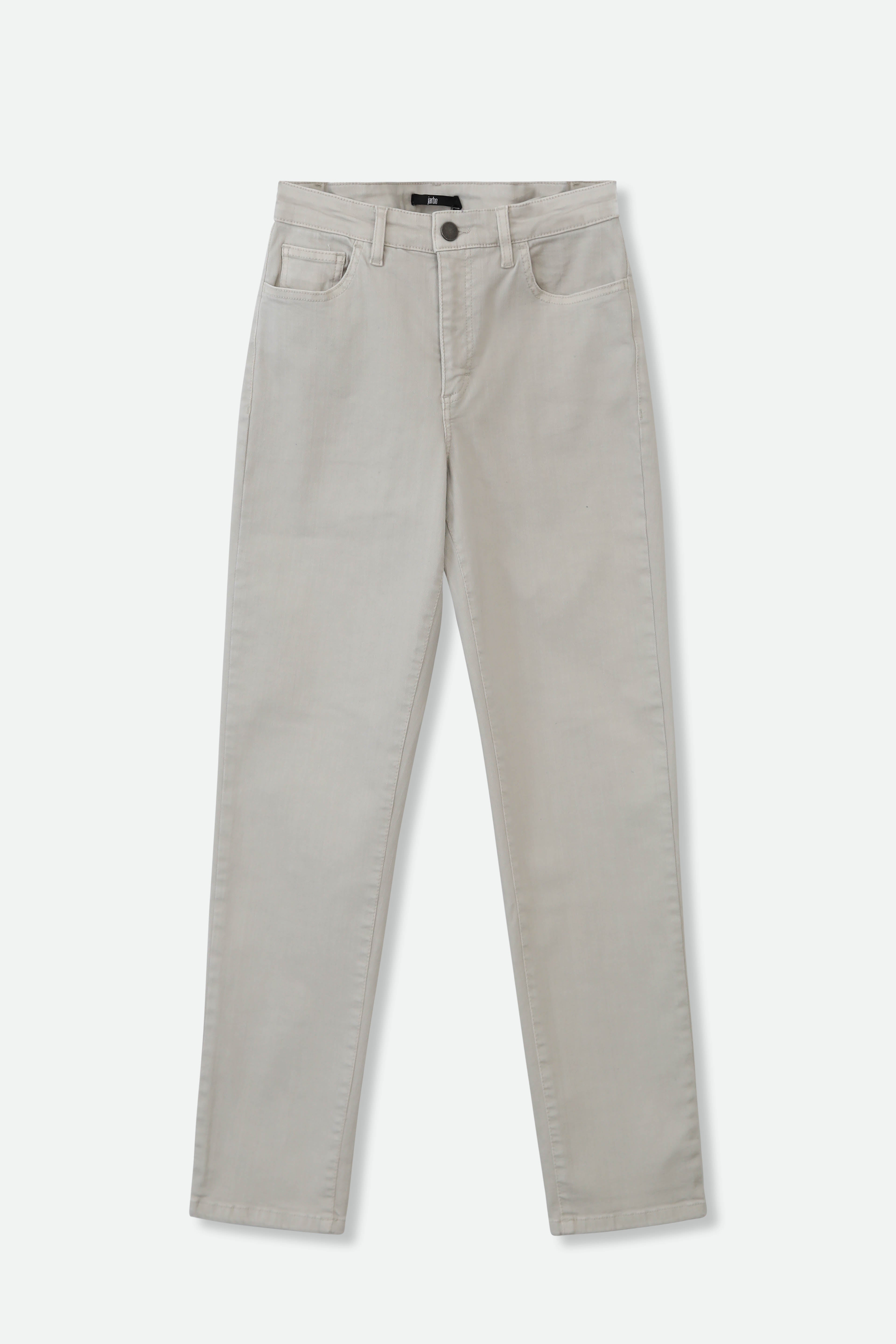 FIVE POCKET CROPPED DENIM PACE PANT IN SAND - Jarbo