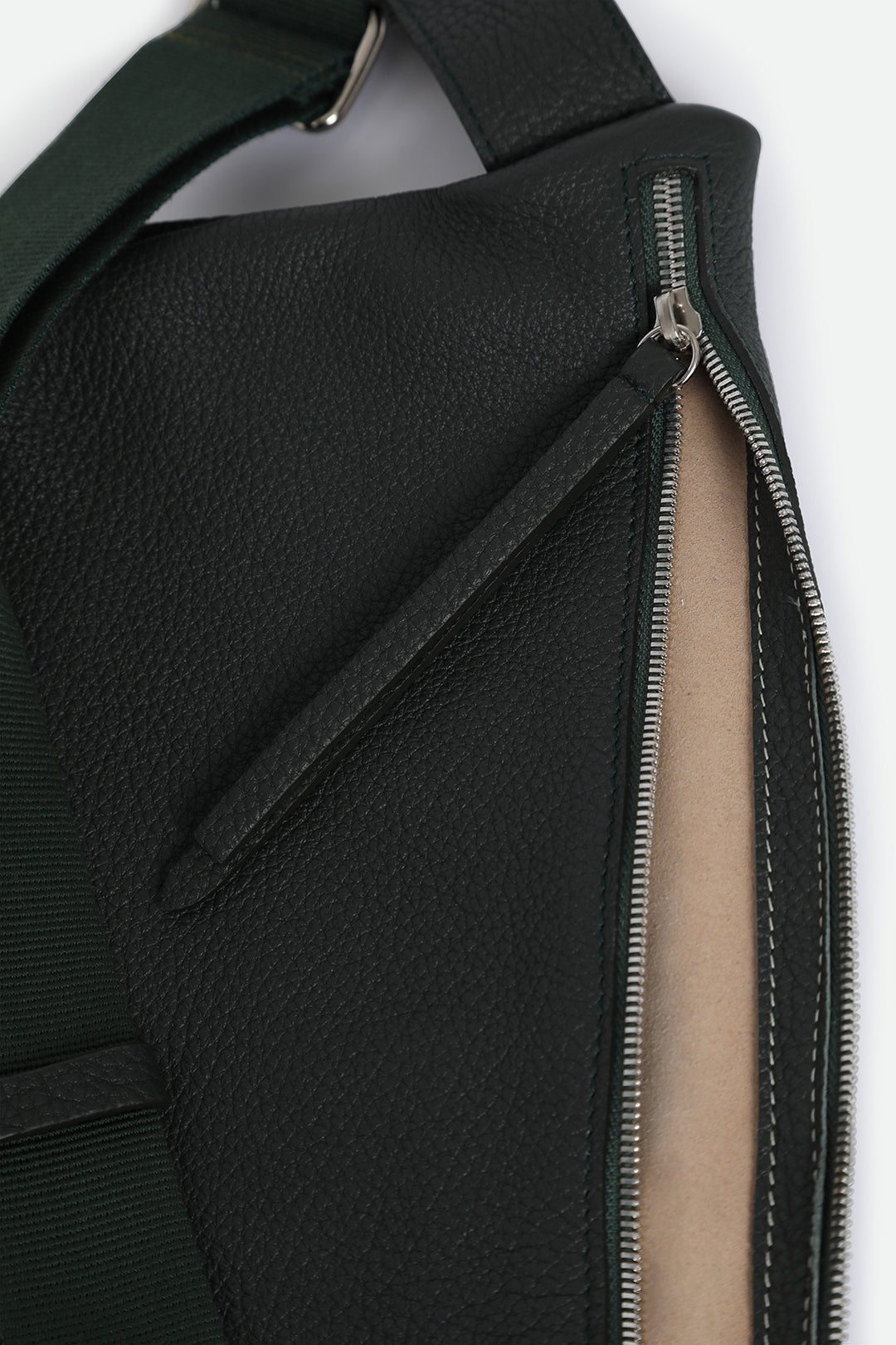 GEMMA ITALIAN LEATHER CROSSBODY FOREST - Jarbo