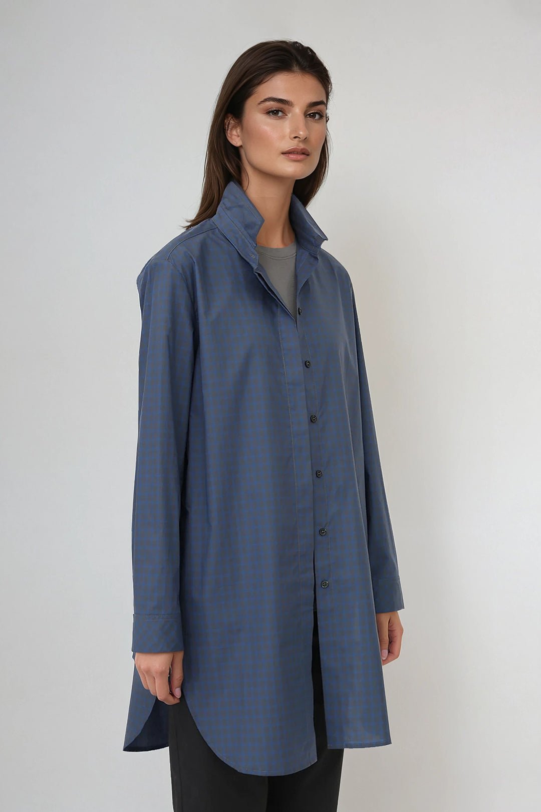 GRETTA SHIRT IN 100% ITALIAN COTTON - Jarbo