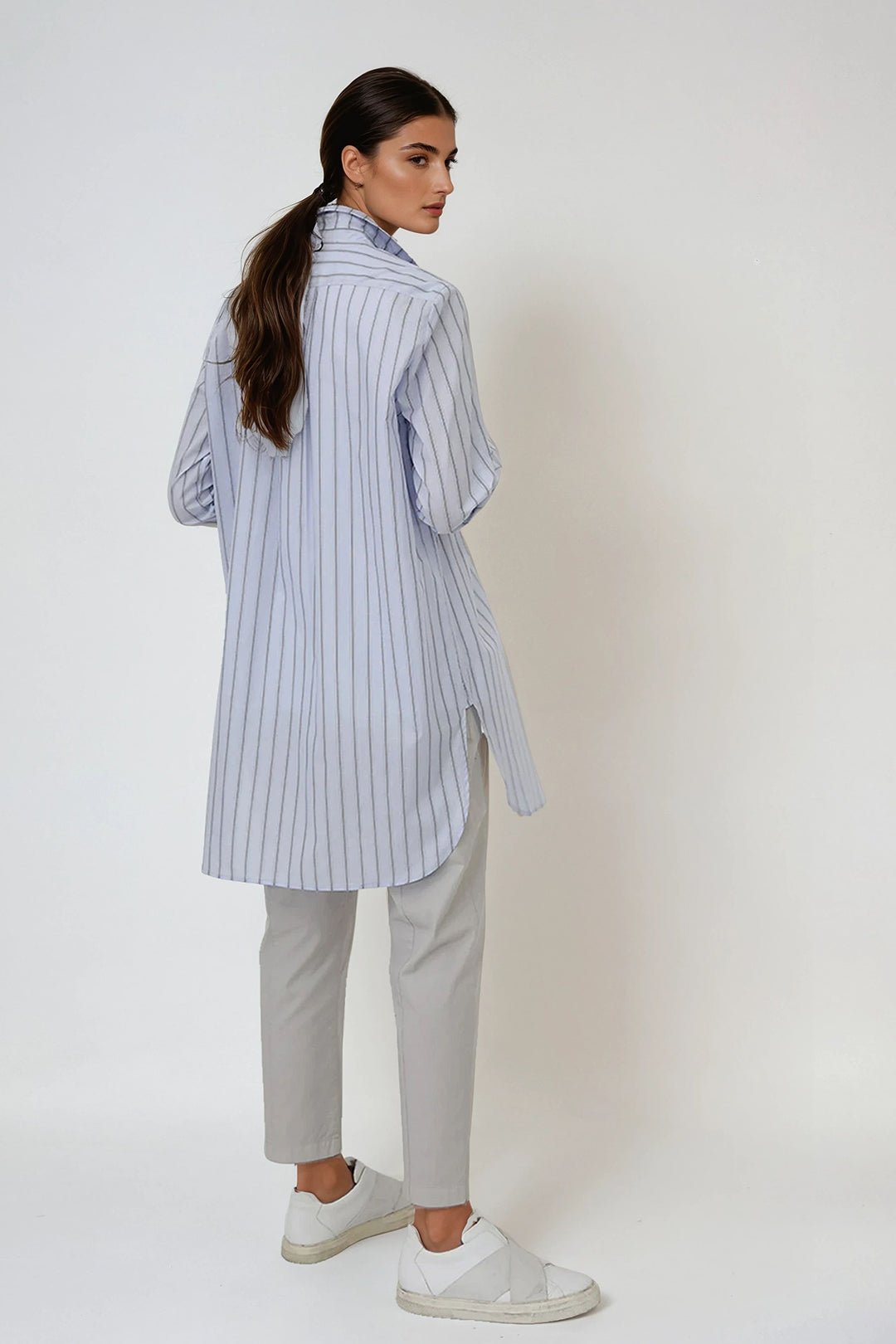 GRETTA SHIRT IN 100% ITALIAN COTTON - Jarbo