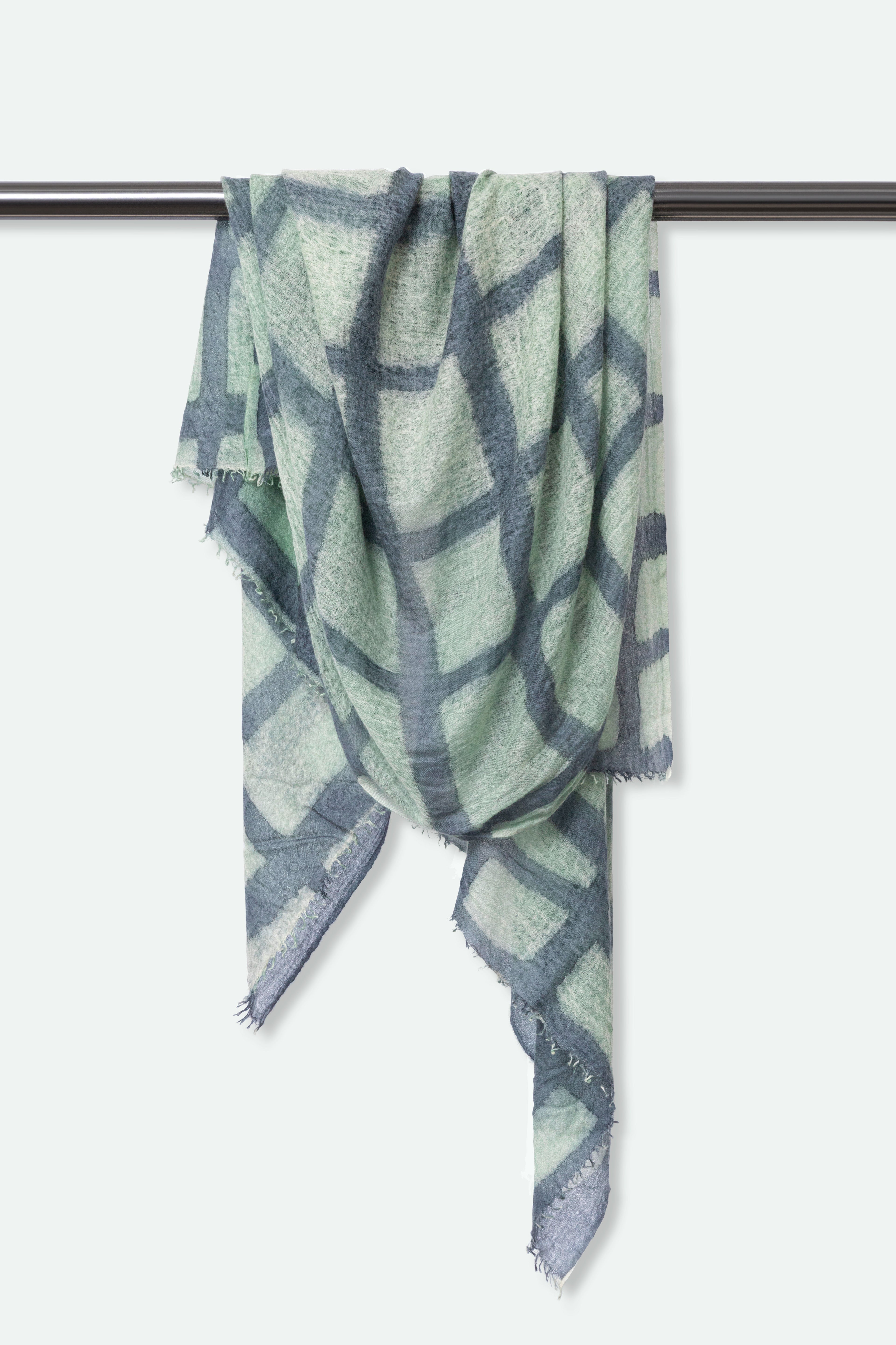 GRIGLIATO SCARF IN HAND DYED CASHMERE - Jarbo