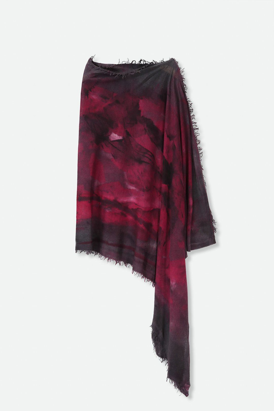 HANDPAINTED CARRIAGI CASHMERE VARA WRAP - Jarbo