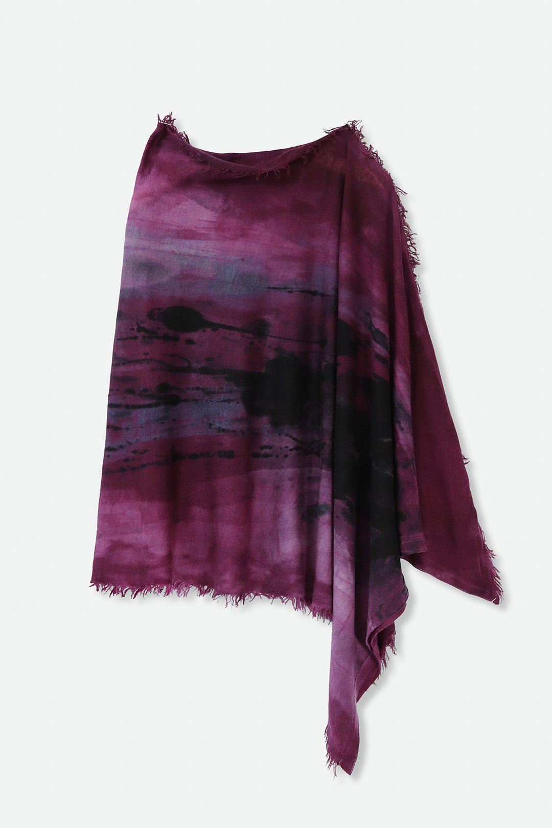 HANDPAINTED CARRIAGI CASHMERE VARA WRAP - Jarbo