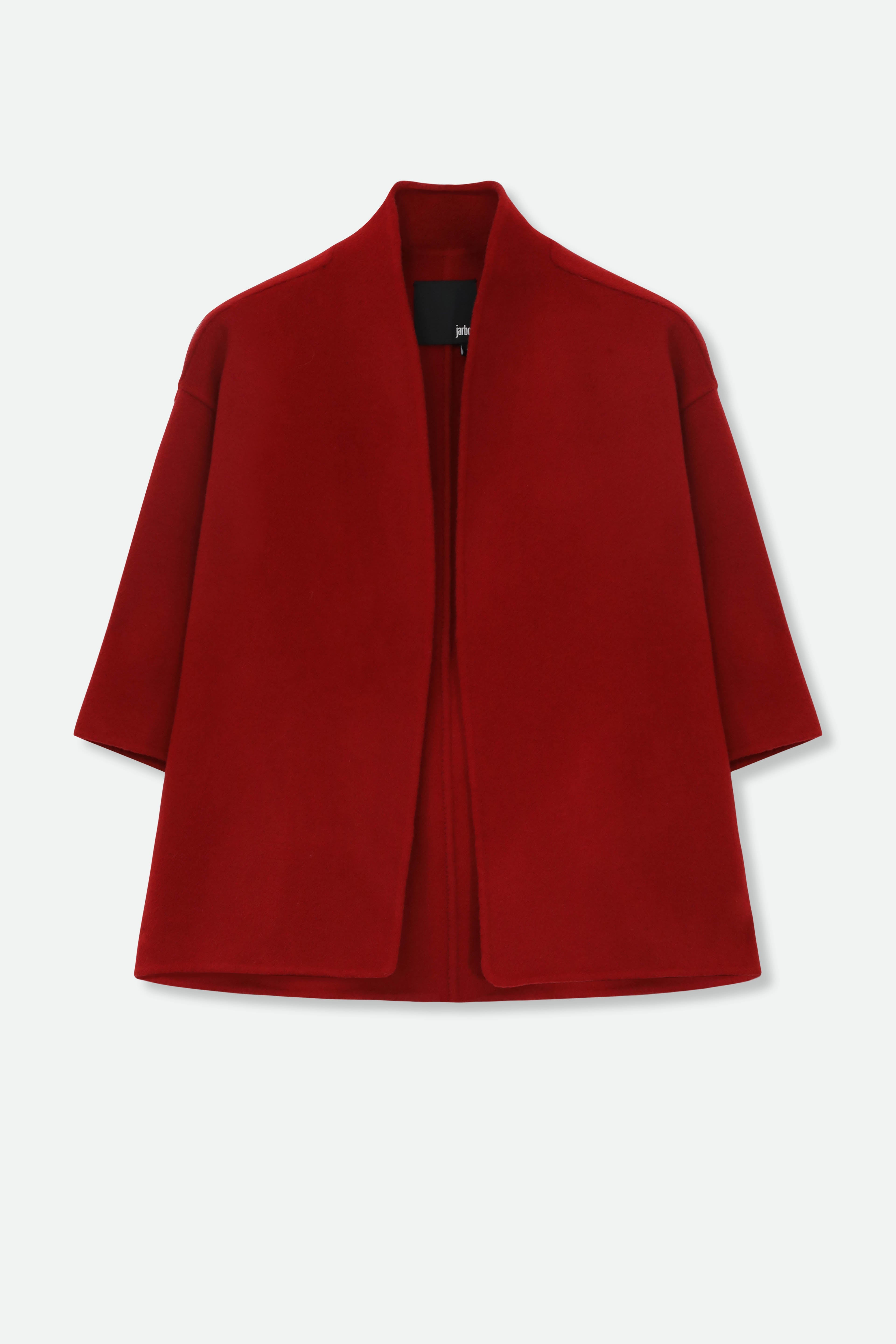 HEIDI JACKET IN DOUBLE FACE WOOL CASHMERE - Jarbo