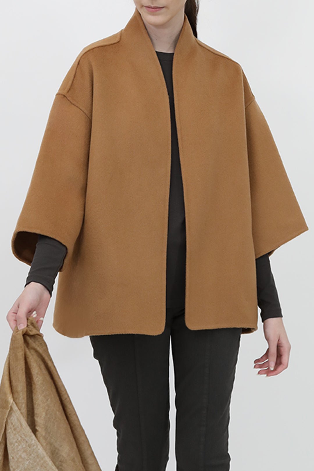 HEIDI JACKET IN DOUBLE FACE WOOL CASHMERE - Jarbo