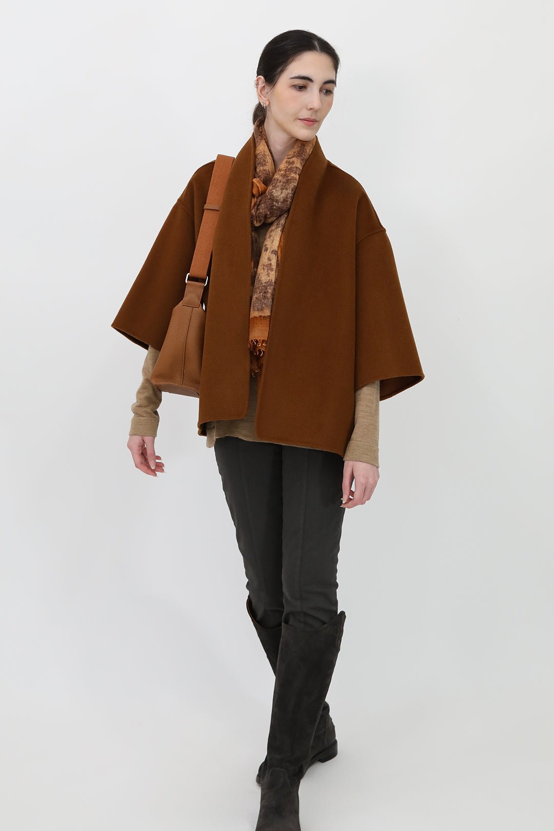 HEIDI JACKET IN DOUBLE FACE WOOL CASHMERE - Jarbo