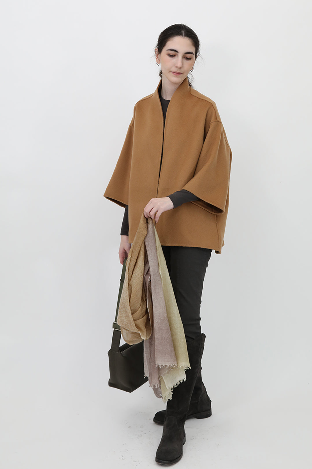 HEIDI JACKET IN DOUBLE FACE WOOL CASHMERE