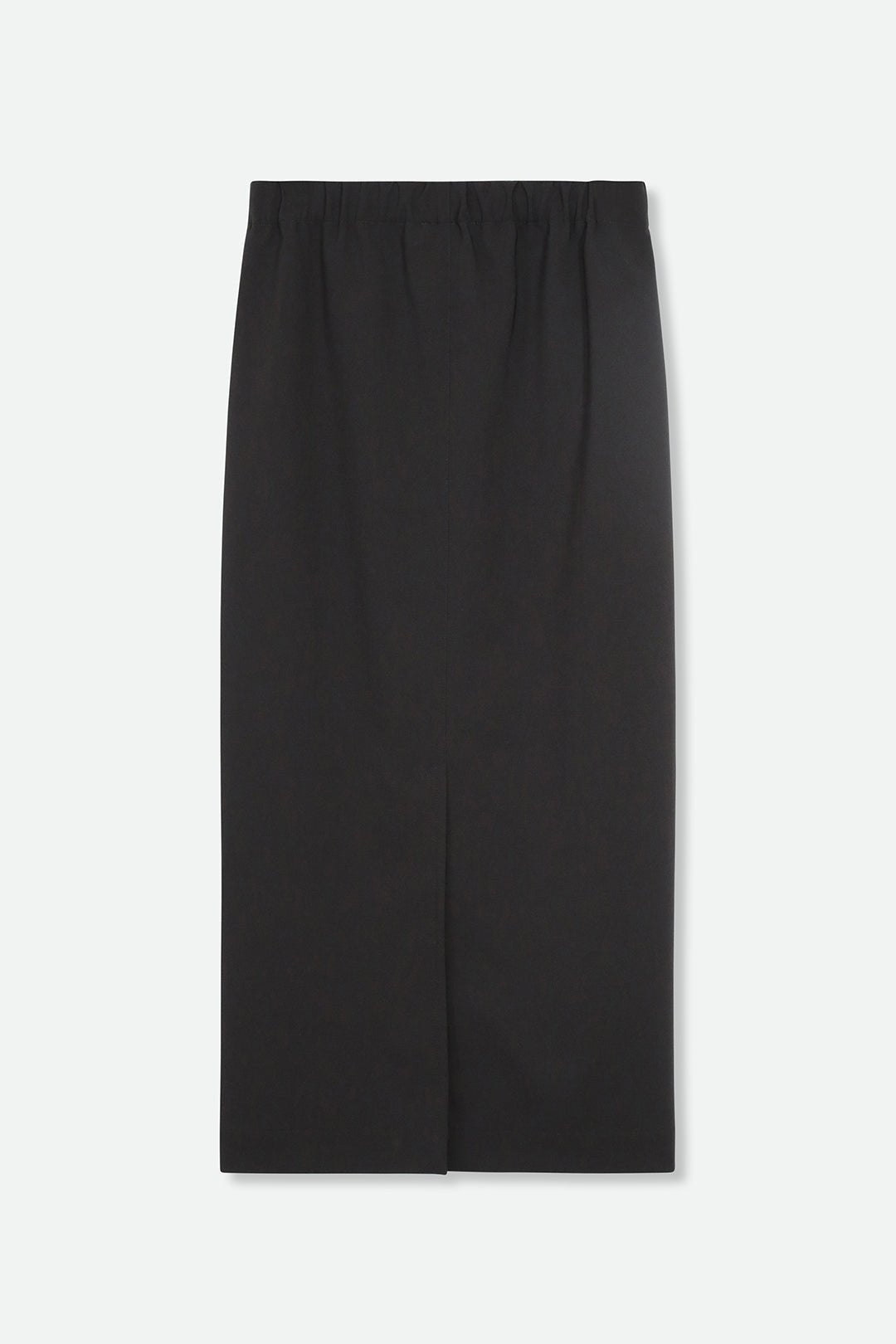 JACKIE LONG SKIRT IN ITALIAN TECHNICAL STRETCH BLACK - Jarbo