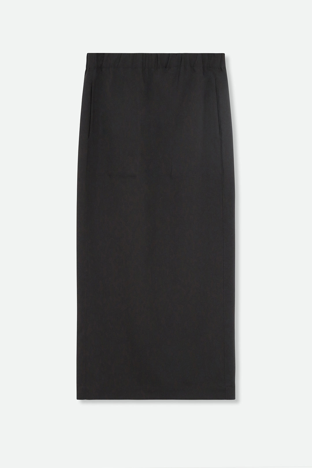 JACKIE LONG SKIRT IN TECHNICAL STRETCH BLACK