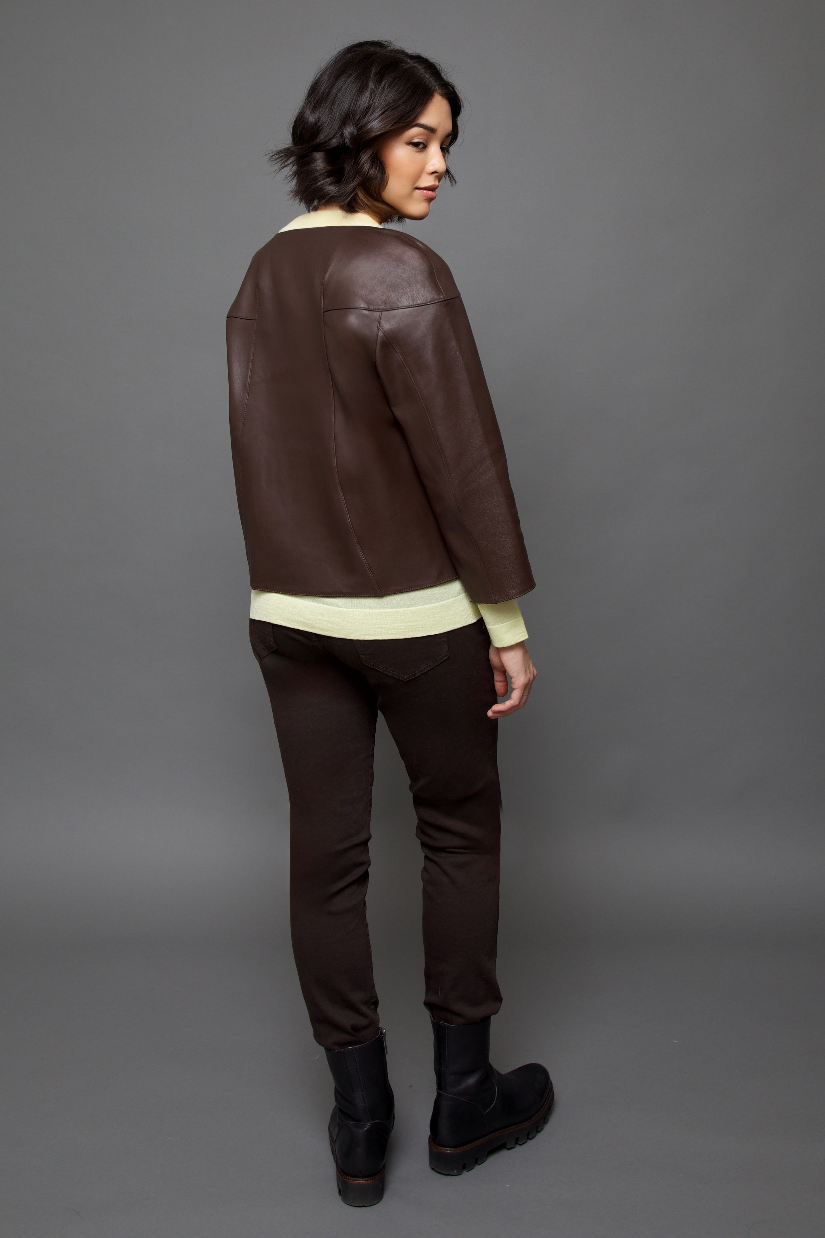 JULES LEATHER JACKET - Jarbo