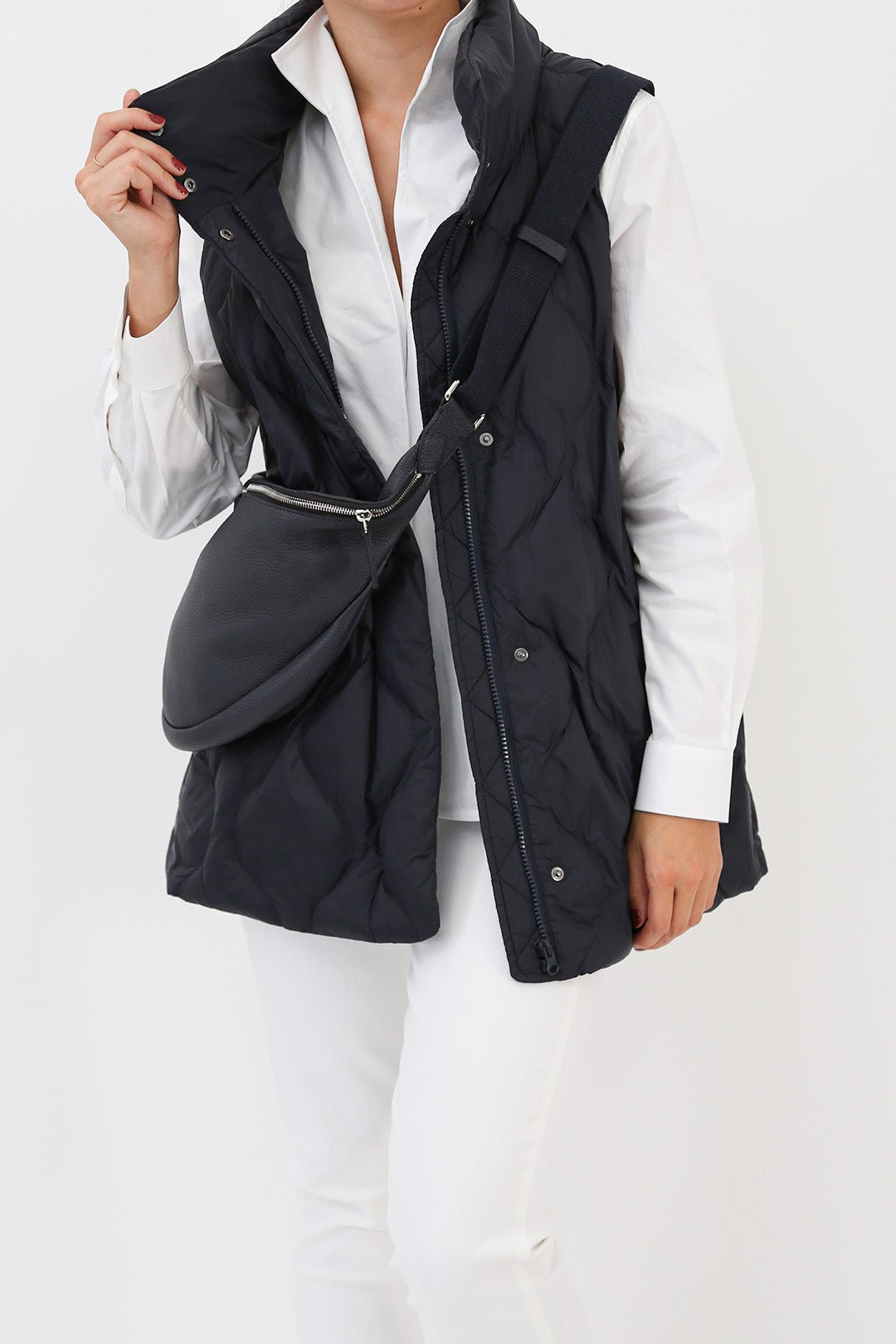 LA ROCHE VEST IN LIGHTWEIGHT GOOSE DOWN