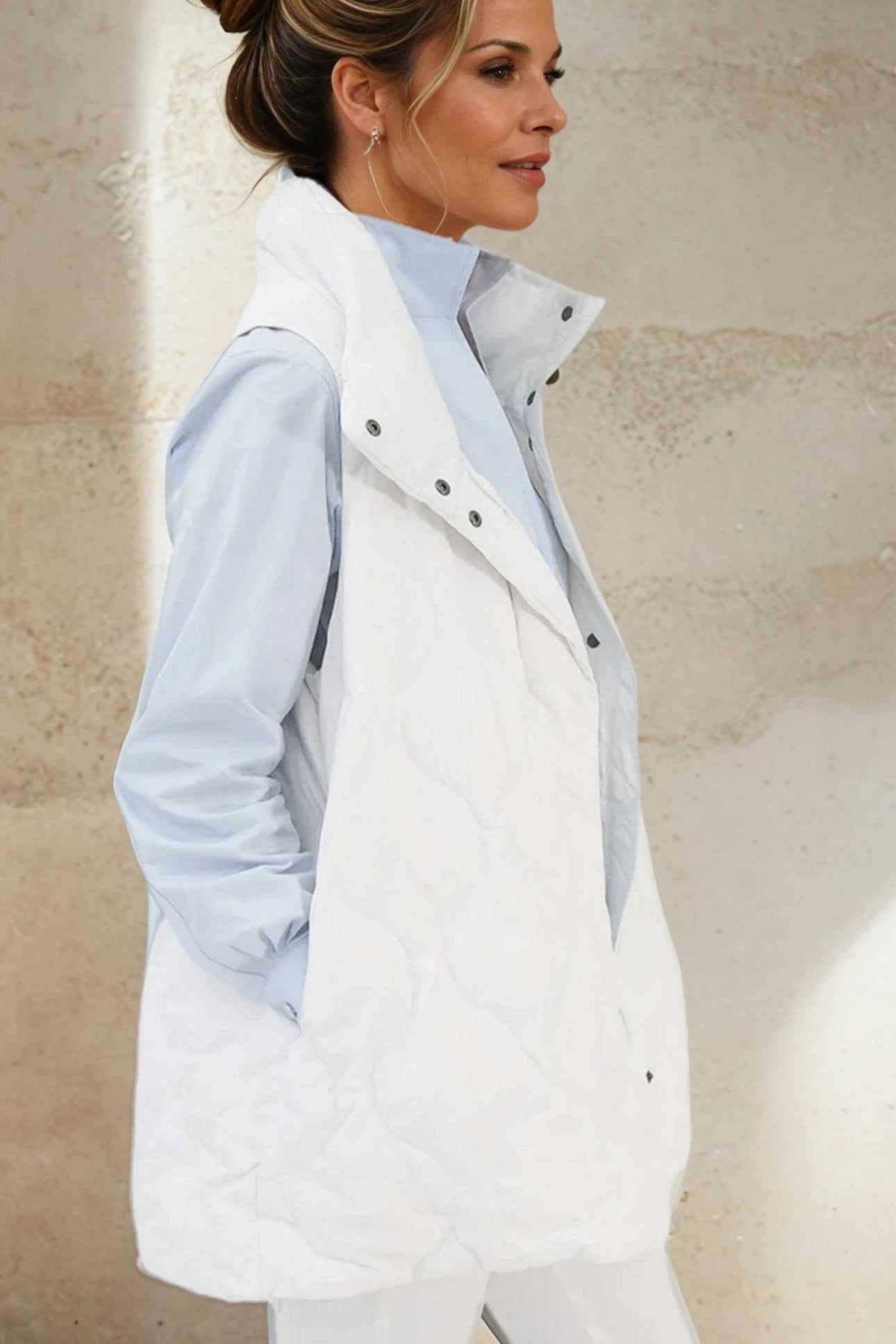 LA ROCHE VEST IN LIGHTWEIGHT GOOSE DOWN - Jarbo