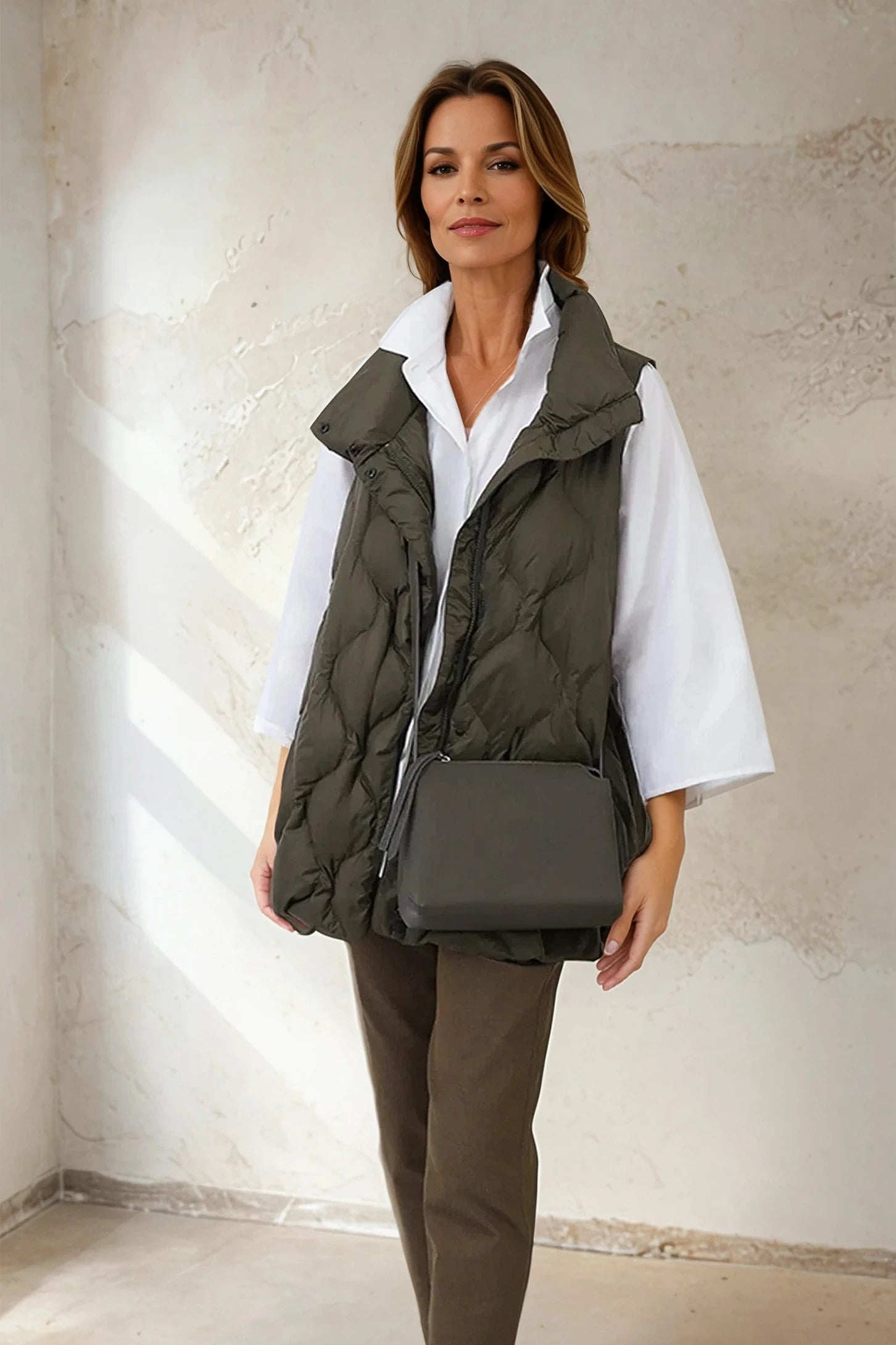 LA ROCHE VEST IN LIGHTWEIGHT GOOSE DOWN - Jarbo