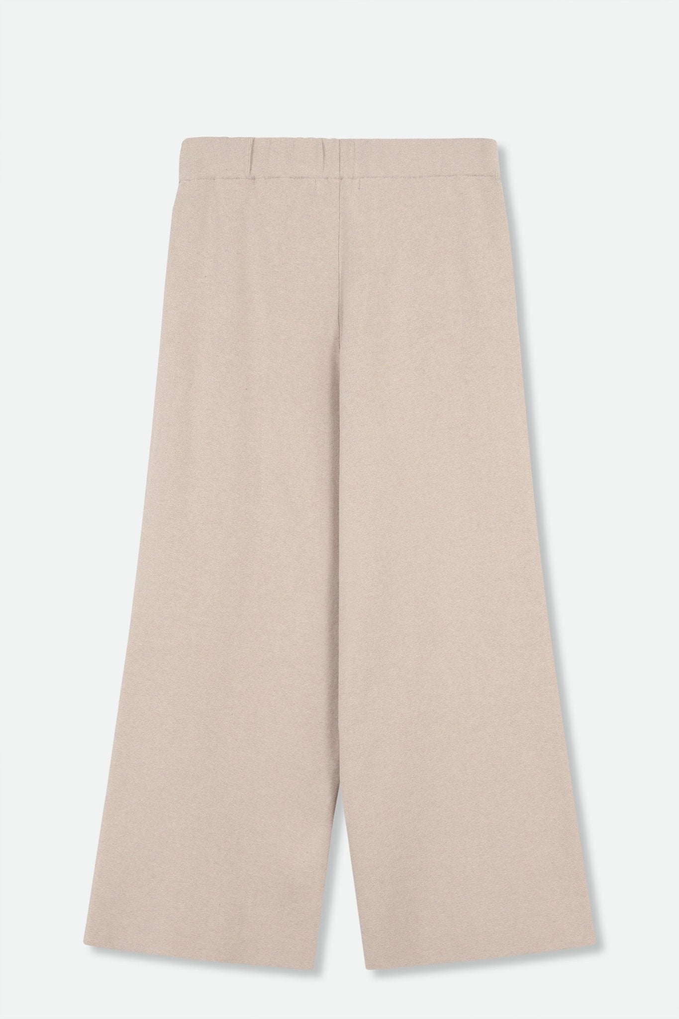 LIMITED EDITION PAYTON WIDE LEG CROP PANT IN KNIT PIMA COTTON - Jarbo