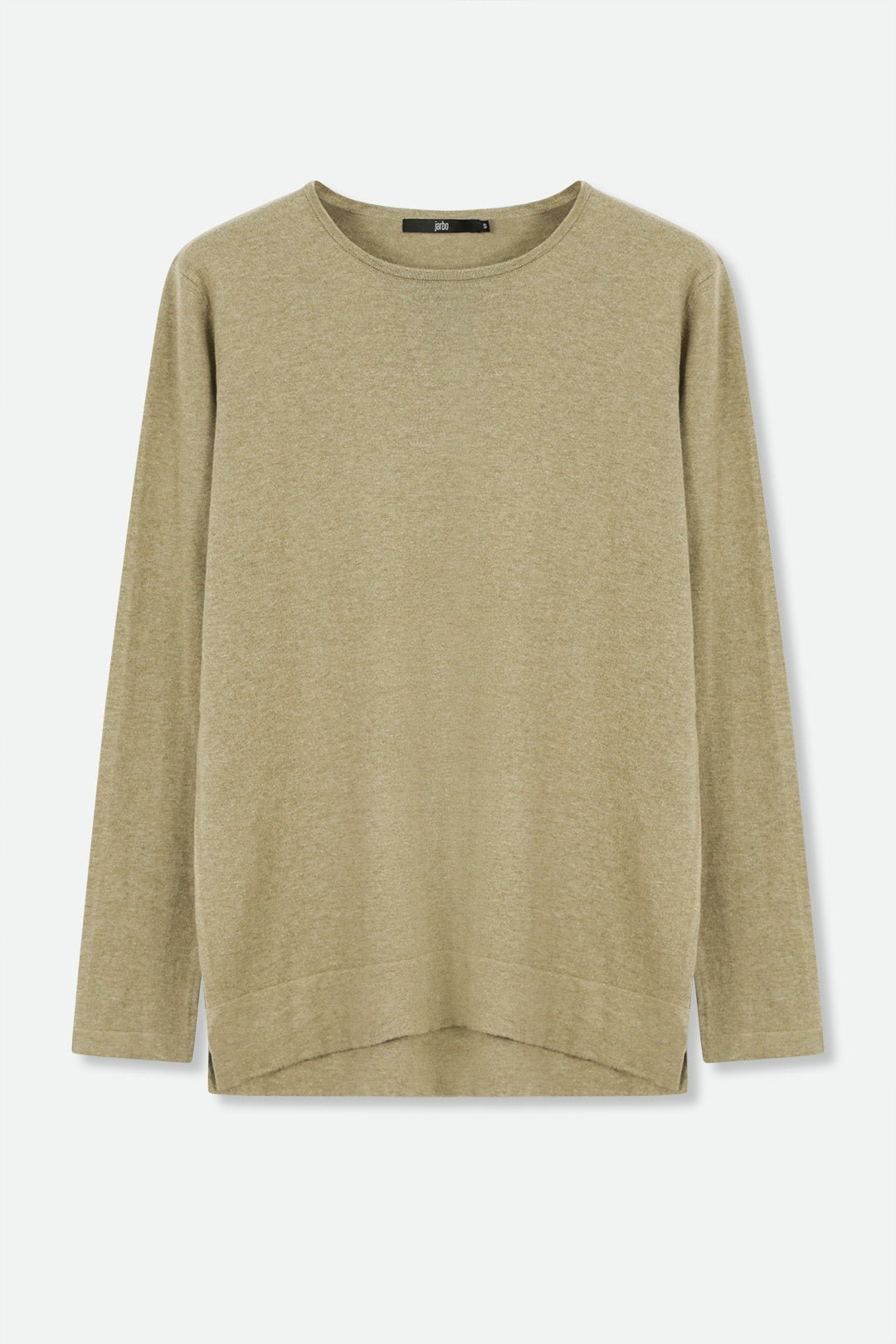 LIMITED EDITION STEVIE LONG SLEEVE CREW IN KNIT PIMA COTTON - Jarbo