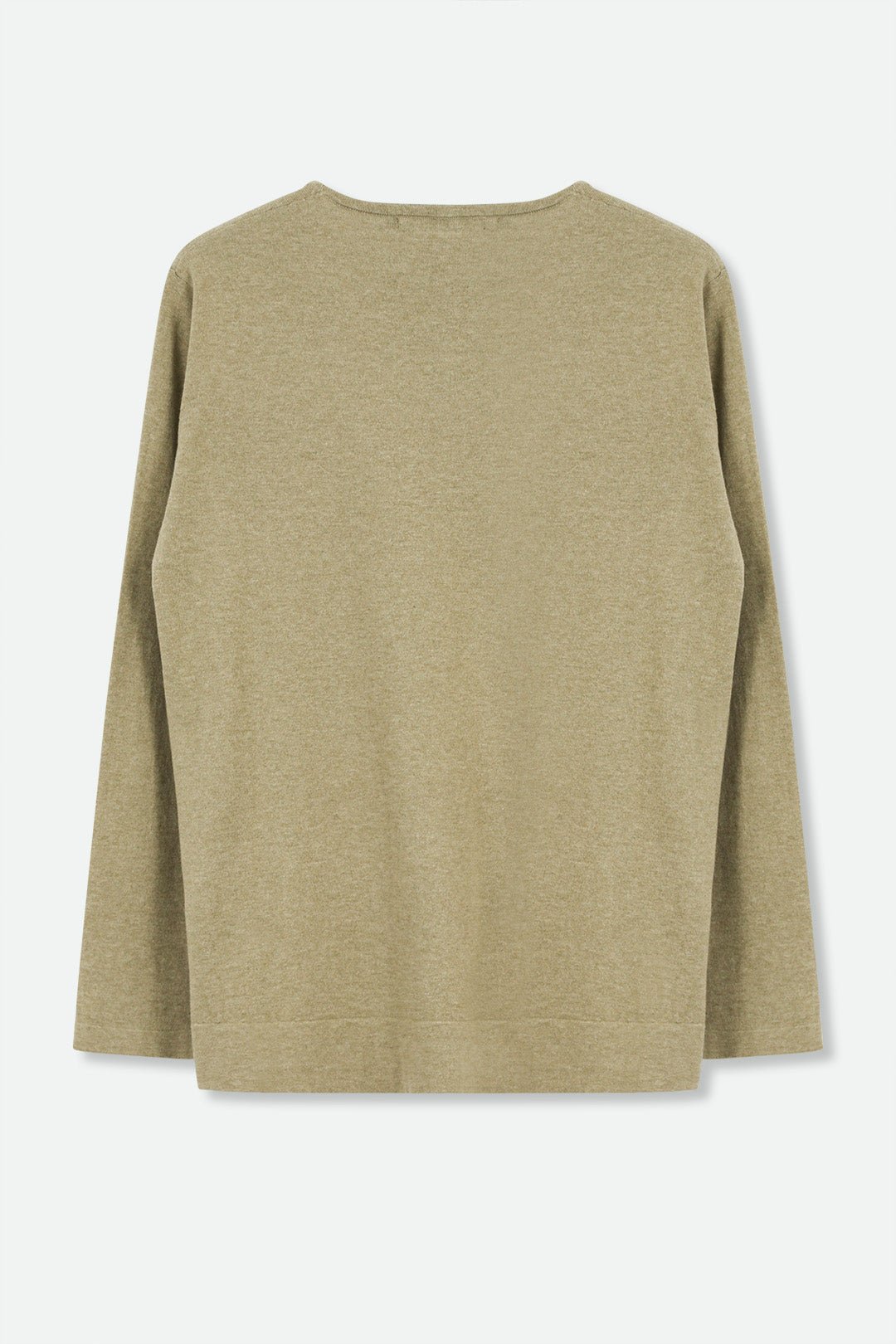 LIMITED EDITION STEVIE LONG SLEEVE CREW IN KNIT PIMA COTTON - Jarbo