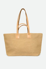 LISBON LARGE ITALIAN TOTE IN NATURAL
