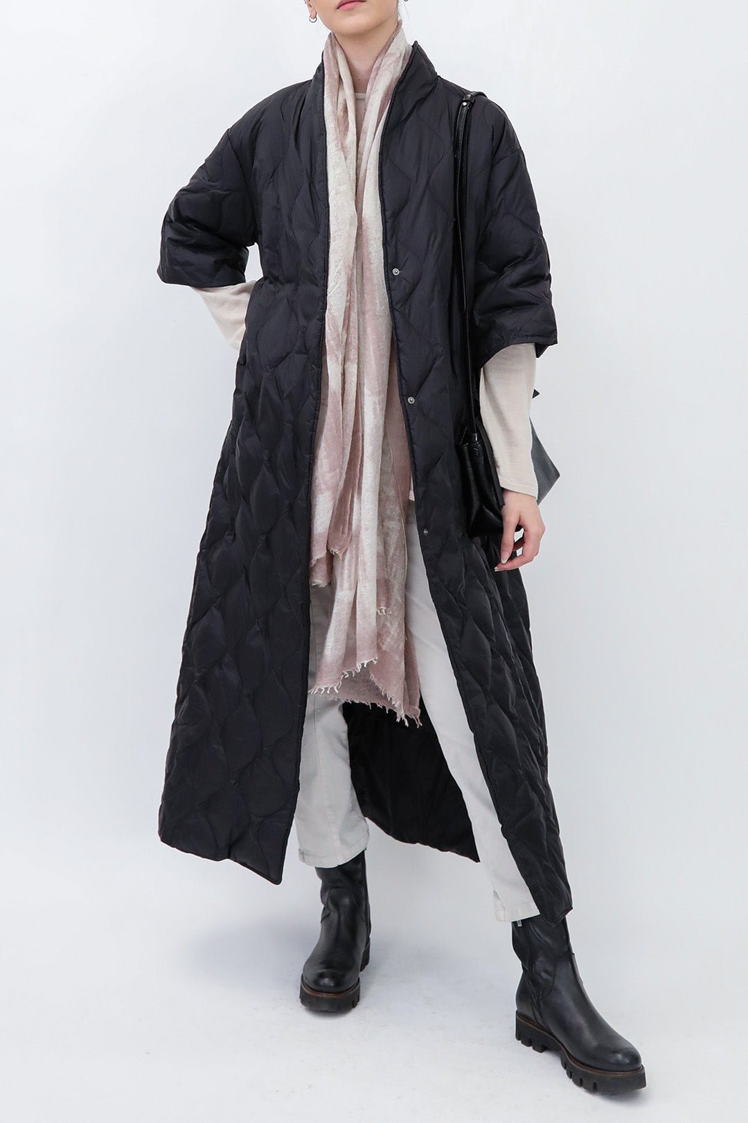 LONG HEIDI COAT IN GOOSE DOWN - Jarbo