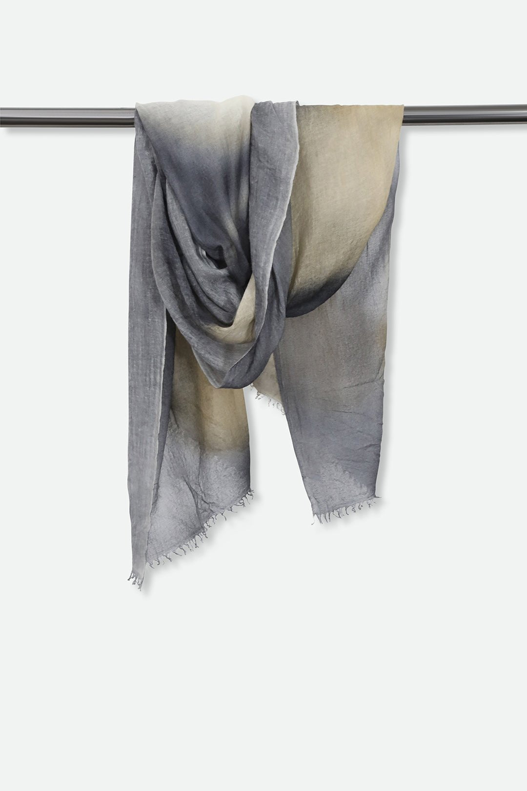 LUNAR NIGHT SCARF IN HAND DYED CASHMERE - Jarbo