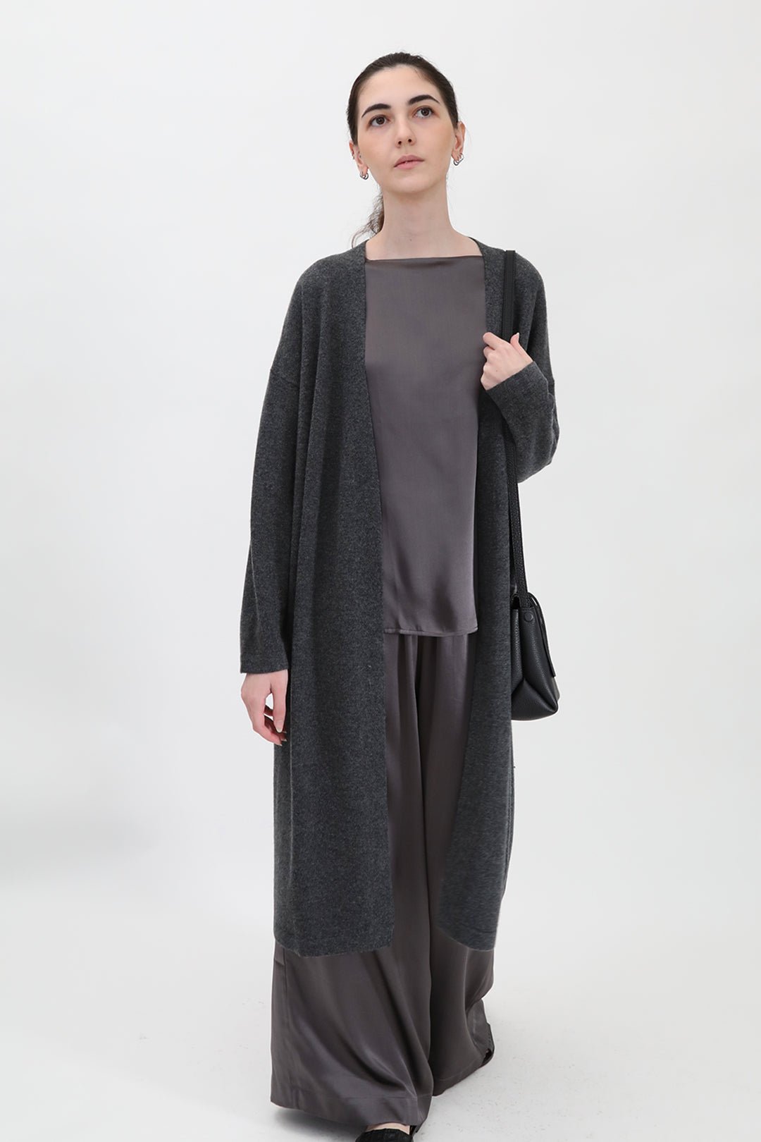 LYON LONG CARDIGAN IN CASHMERE - Jarbo