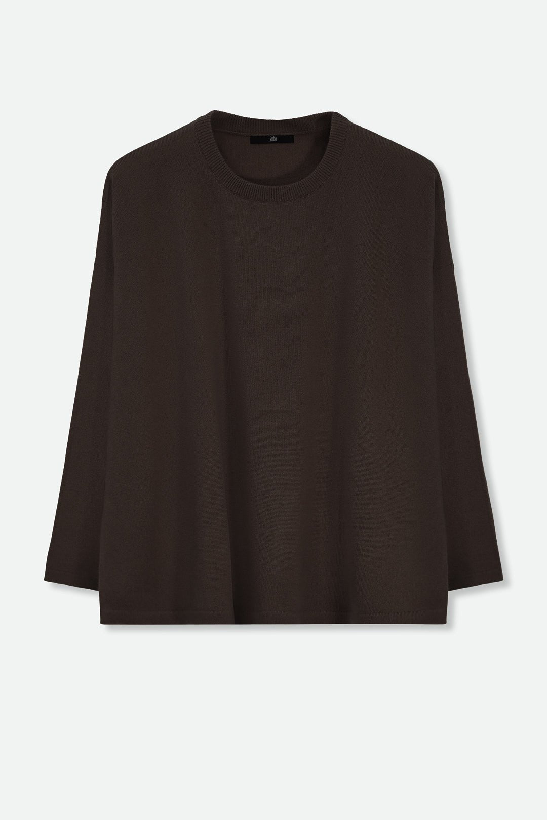 MARLOW OVERSIZED BOXY CREW IN CASHMERE BLEND - Jarbo