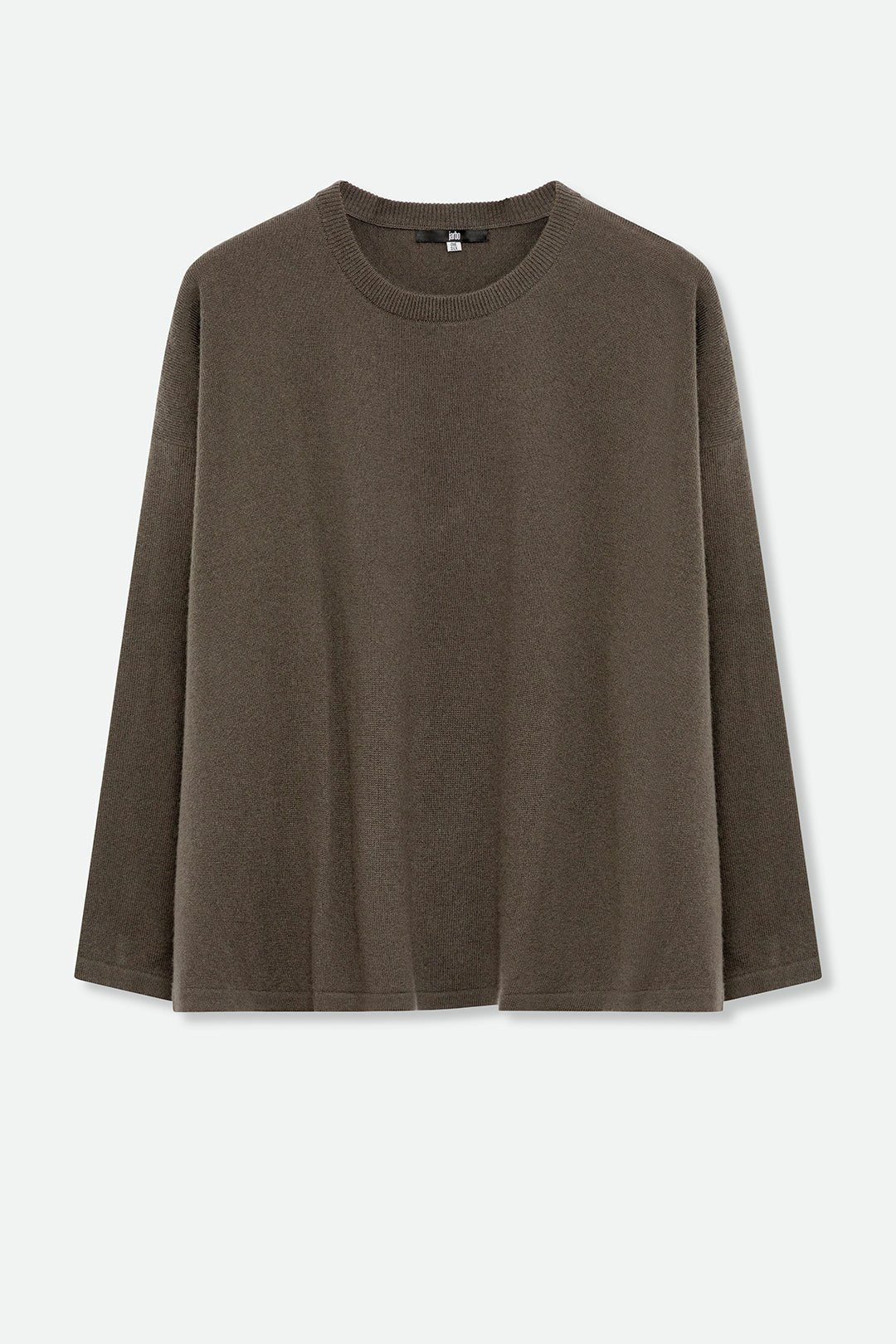 MARLOW OVERSIZED BOXY CREW IN CASHMERE BLEND - Jarbo