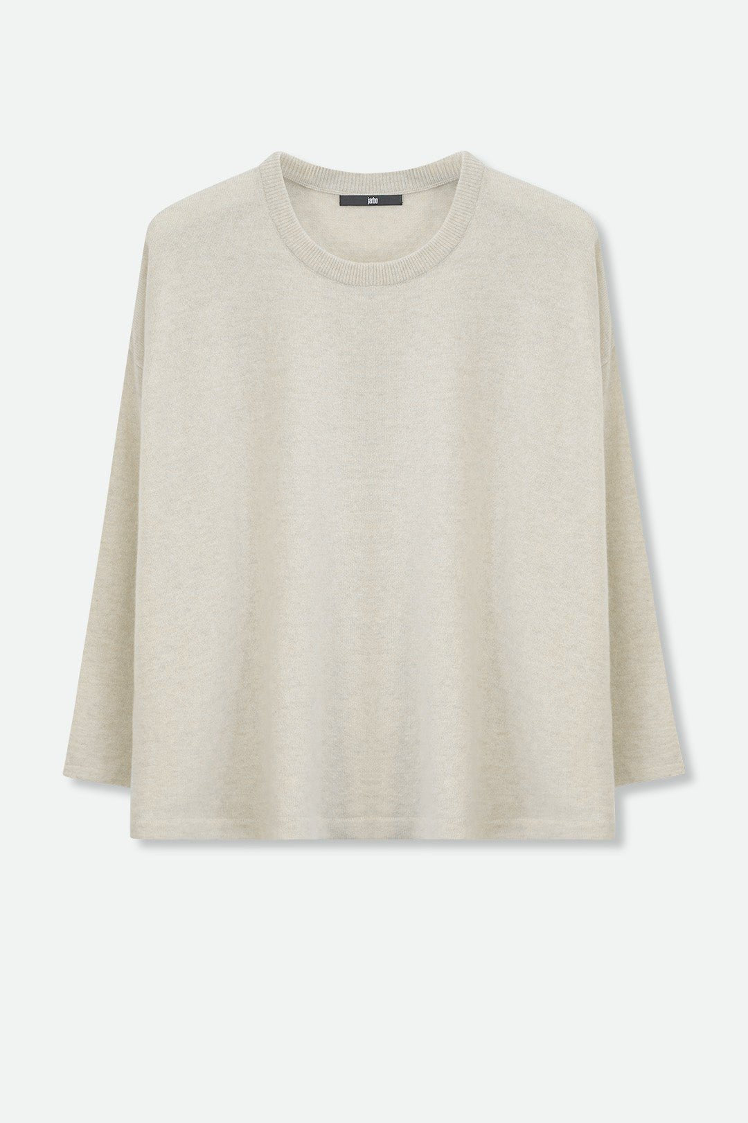 MARLOW OVERSIZED BOXY CREW IN CASHMERE BLEND - Jarbo