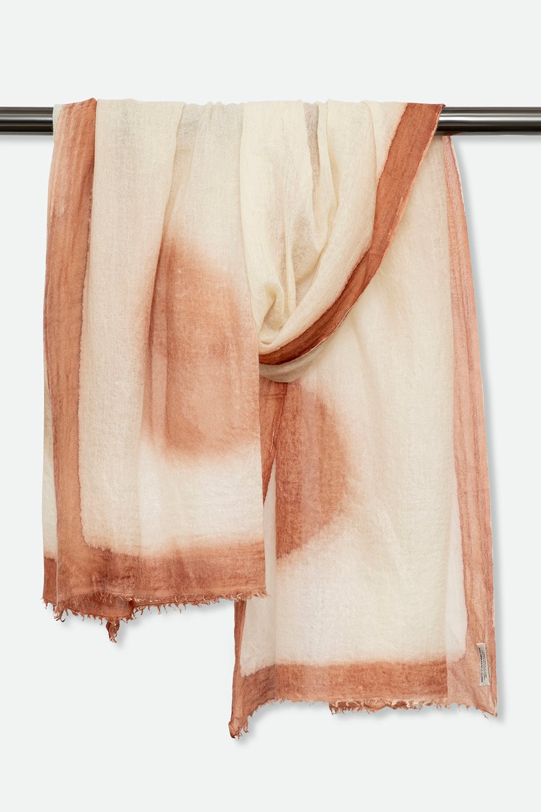 MELOR PECAN SCARF IN HAND DYED CASHMERE - Jarbo