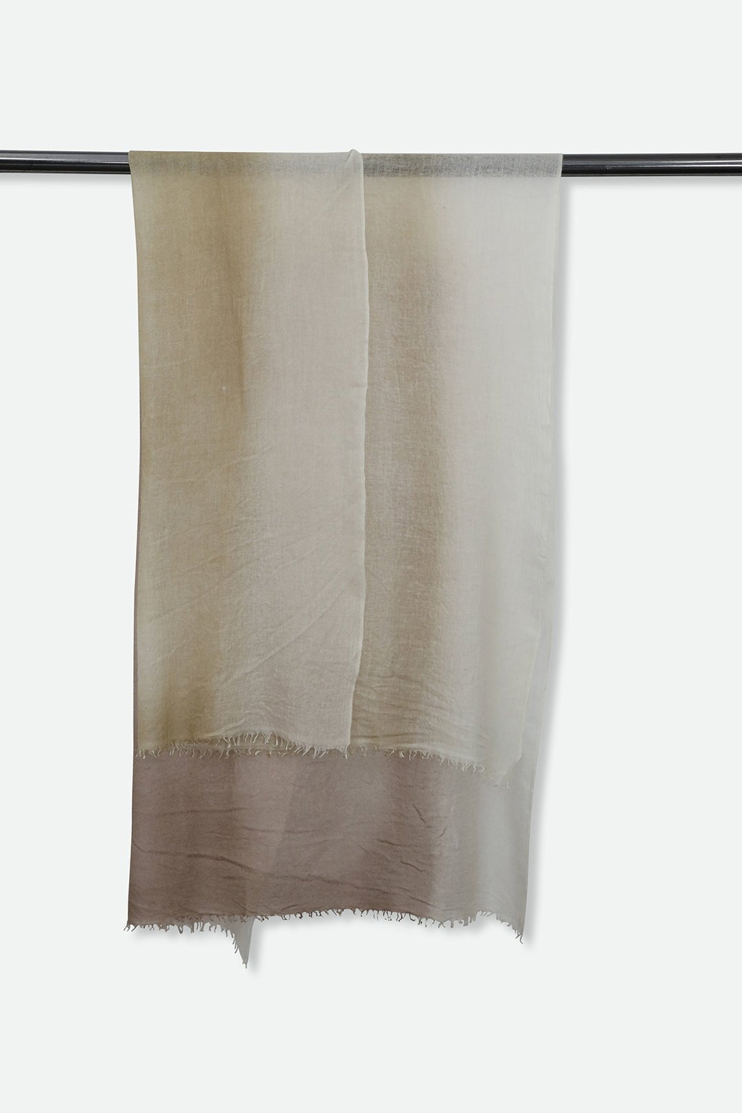 MELOR SAND BUFF SCARF IN HAND DYED CASHMERE - Jarbo