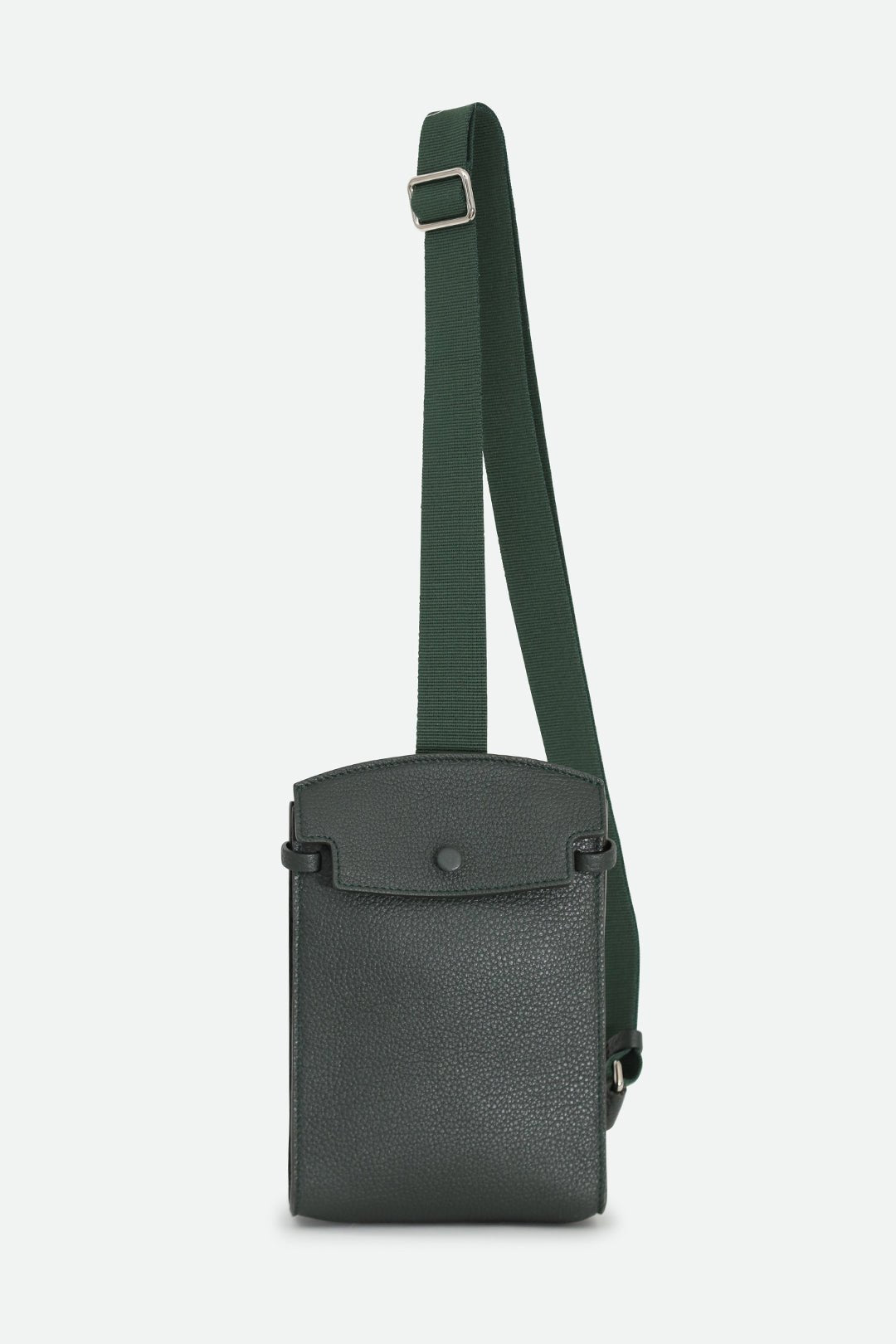 MONZA ITALIAN LEATHER CROSSBODY BAG FOREST - Jarbo