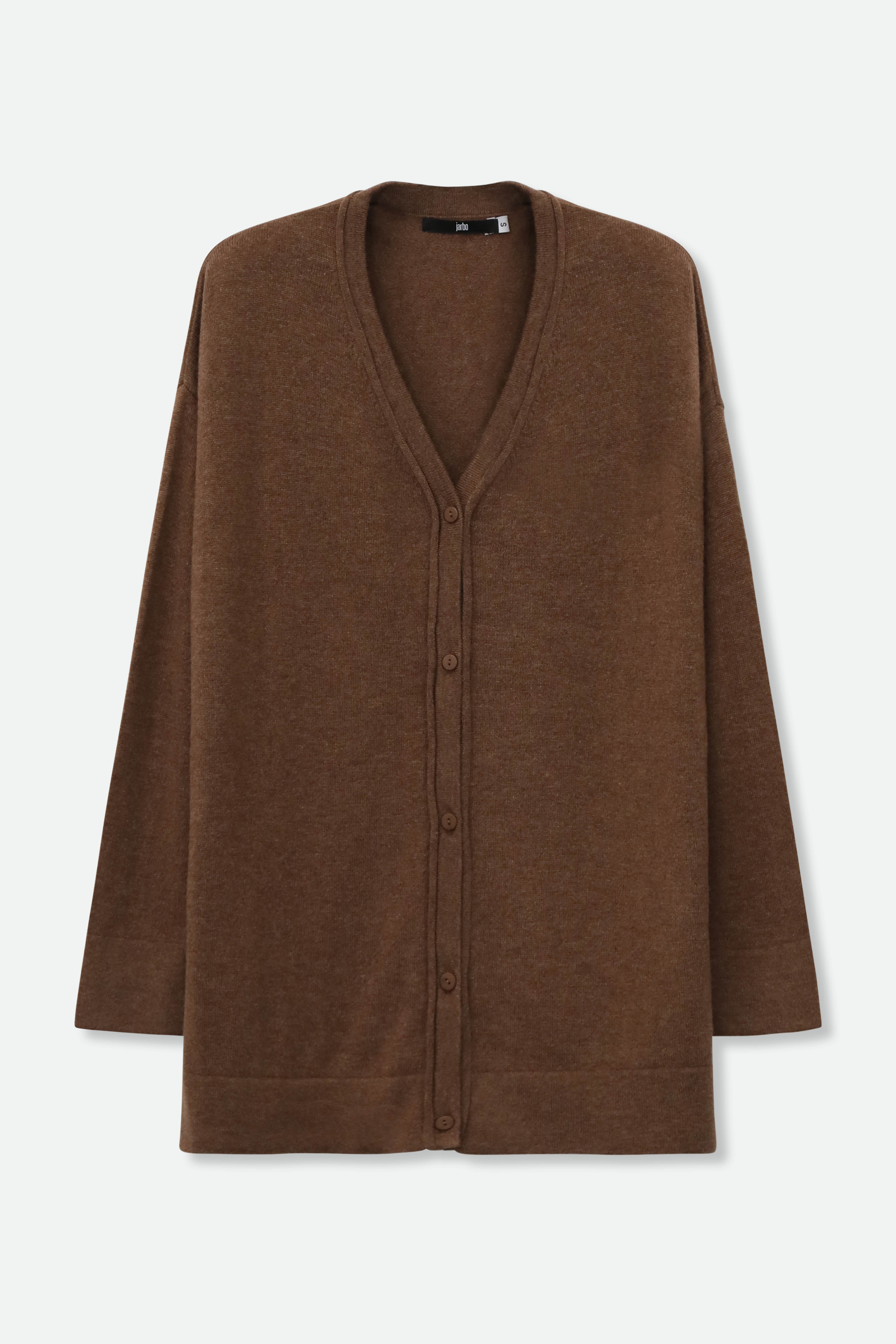 NELS BOYFRIEND CARDIGAN IN CASHMERE BLEND - Jarbo