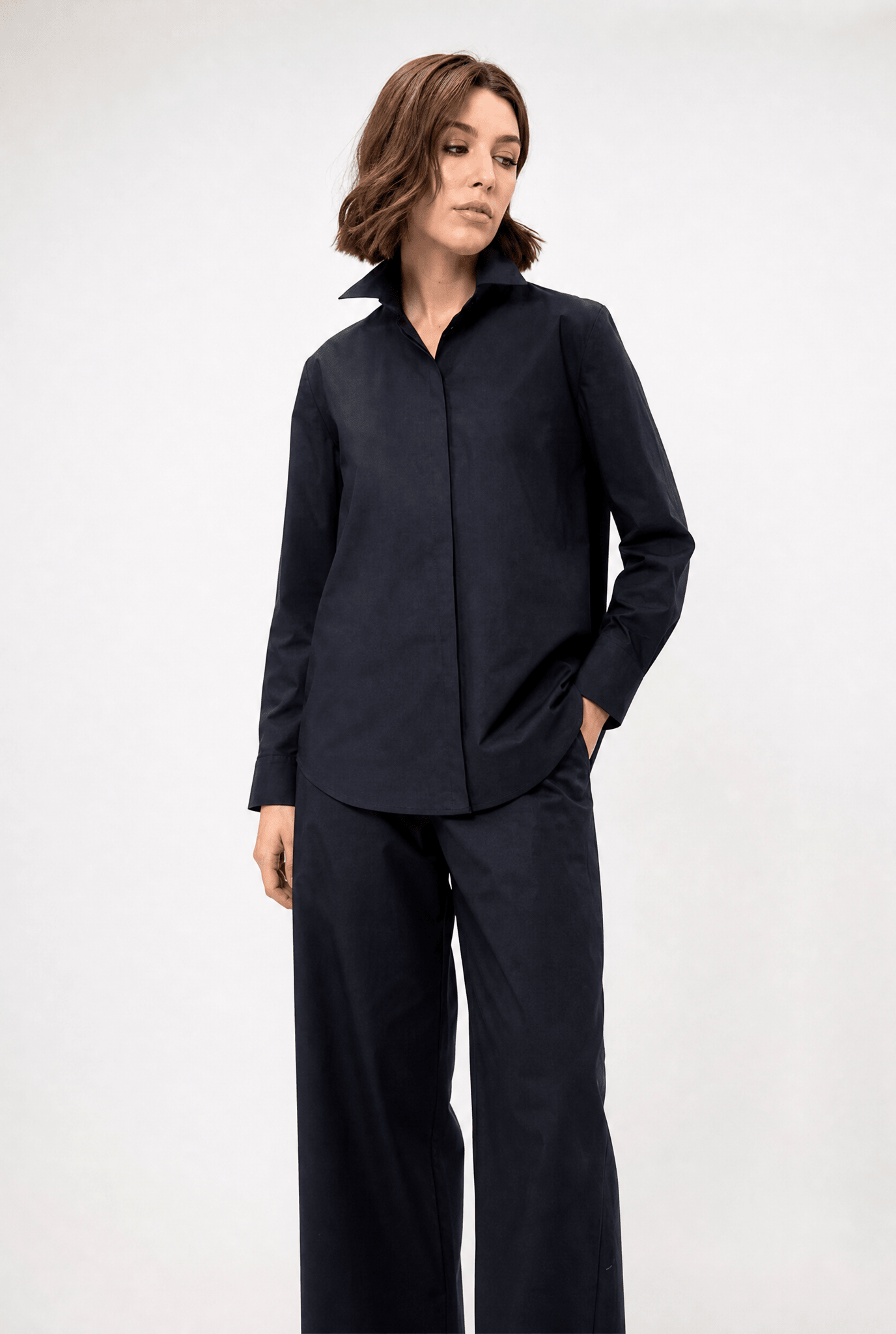 NEW YORKER SHIRT IN ITALIAN FINE STRETCH COTTON - Jarbo