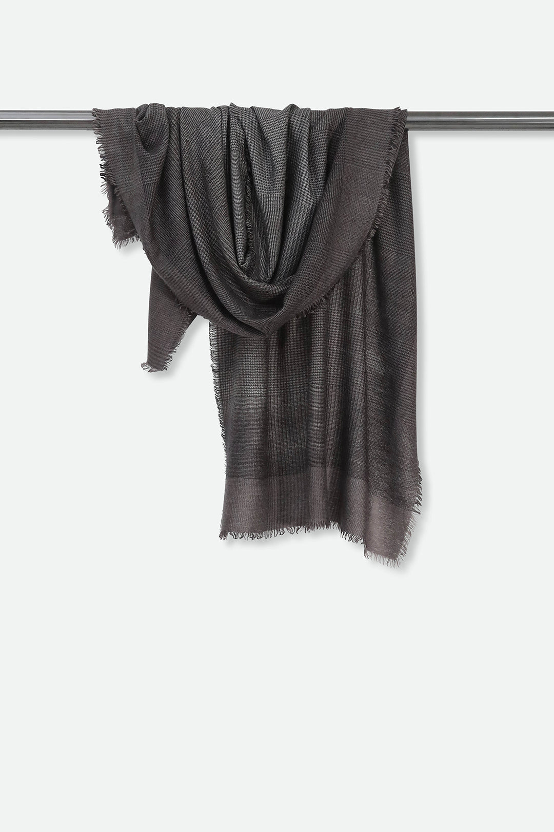 STONE GREY ITALIAN CASHMERE SCARF